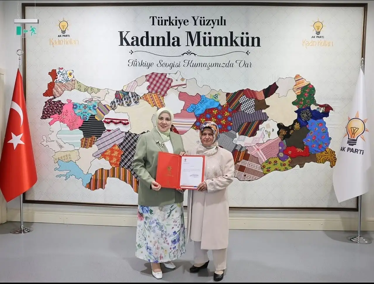 AK Parti Taşlıçay Kadın Kolları Başkanlığına Nermin Yıldız atandı