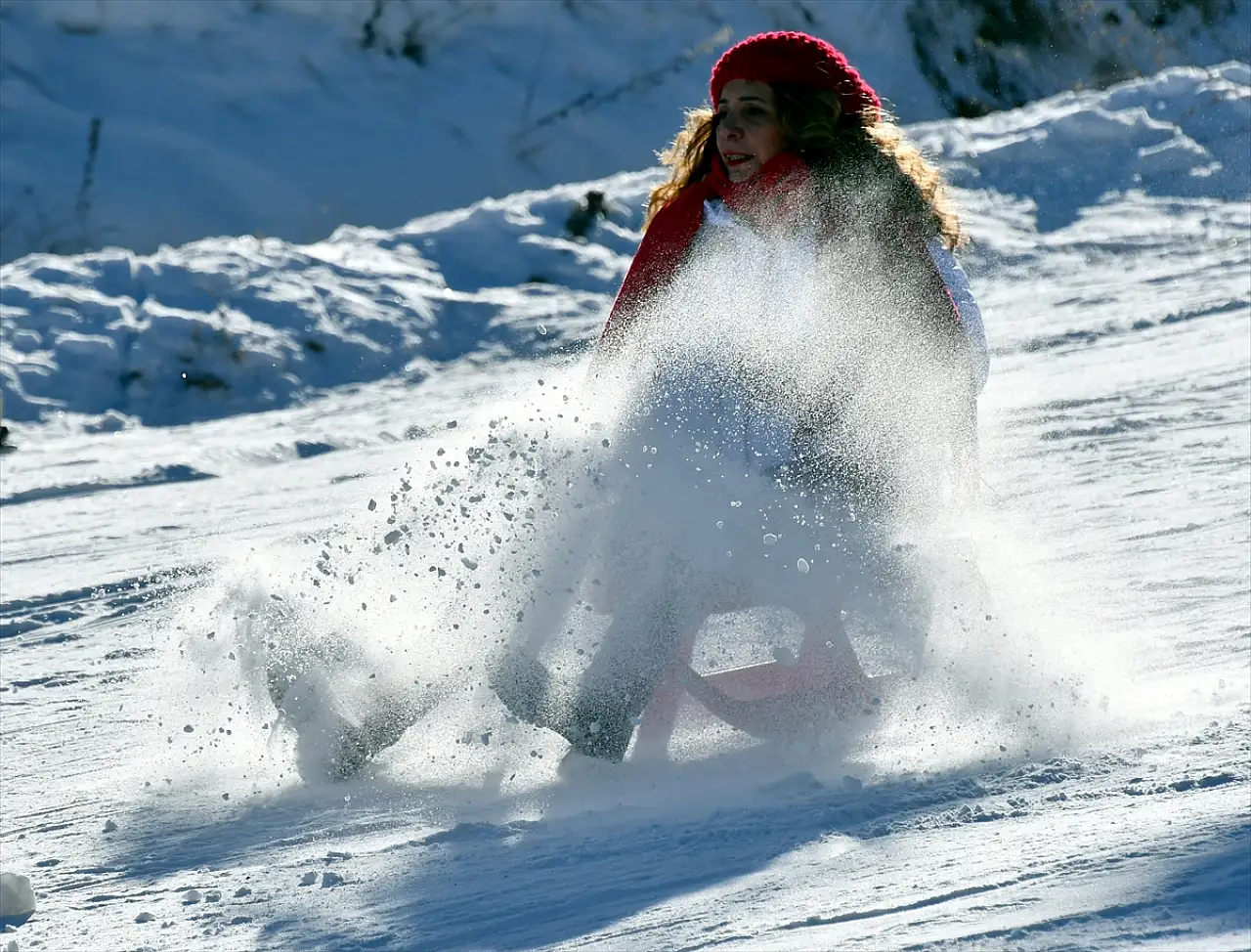 Sarıkamış kayak merkezi'nde sömestir yoğunluğu