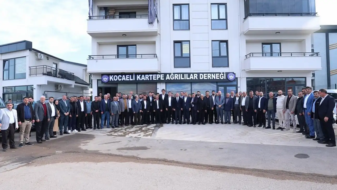 Ağrılılar Derneği Başkan Büyükakın'ı ağırladı