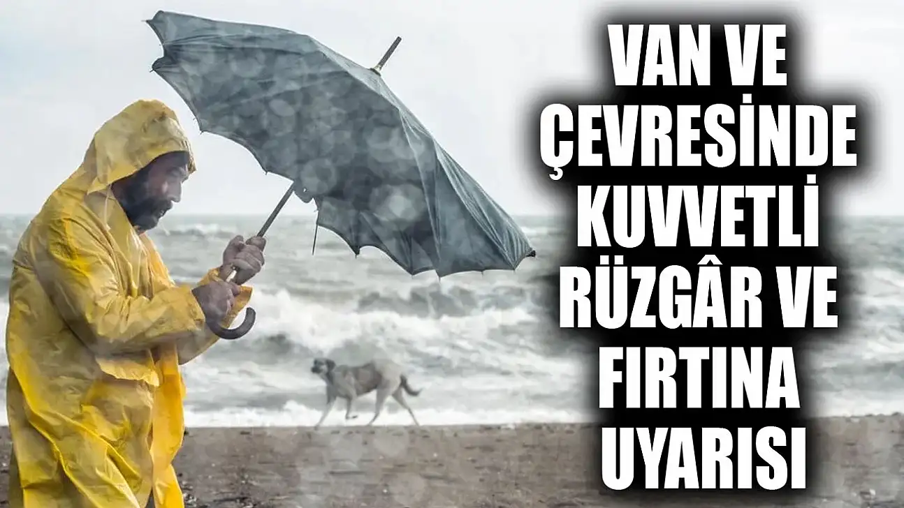 AKOM'dan Van ve Çevre İllere Kuvvetli Kar, Don ve Fırtına Uyarısı