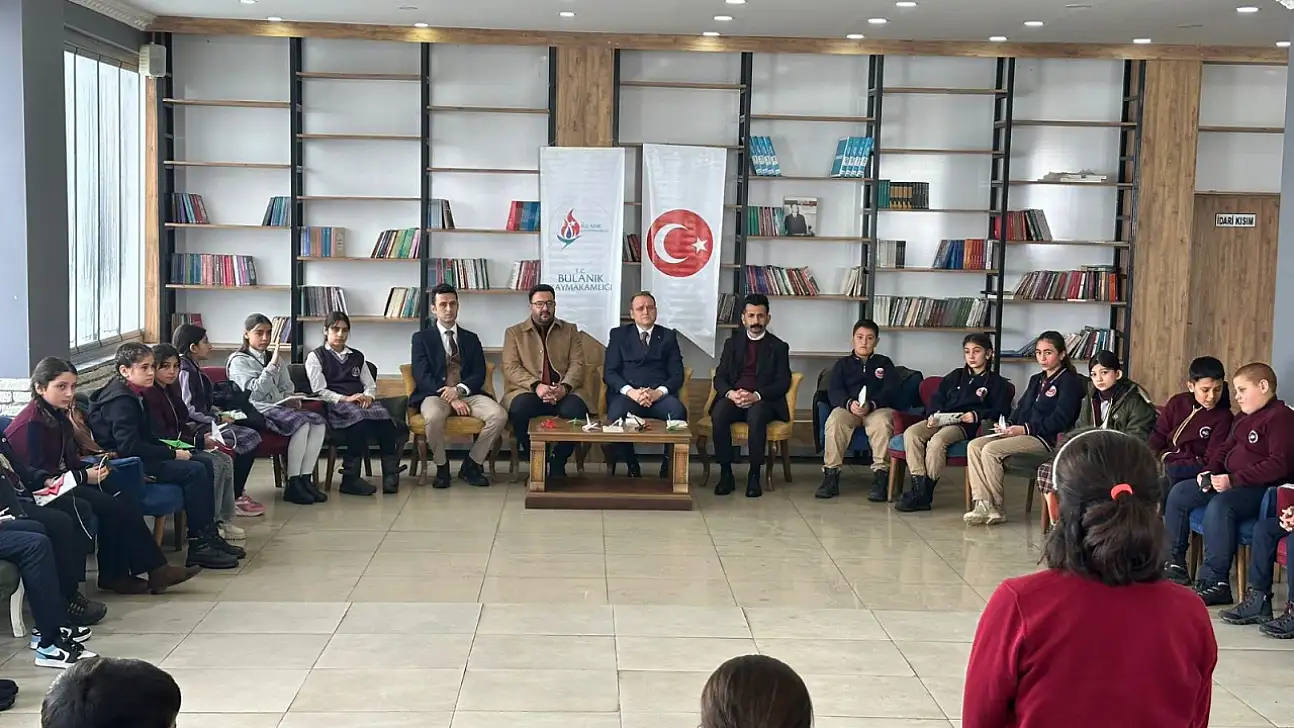 Bulanık'ta Kütüphane Buluşmalarıyla Gazze'deki Çocuklara Umut Mesajı