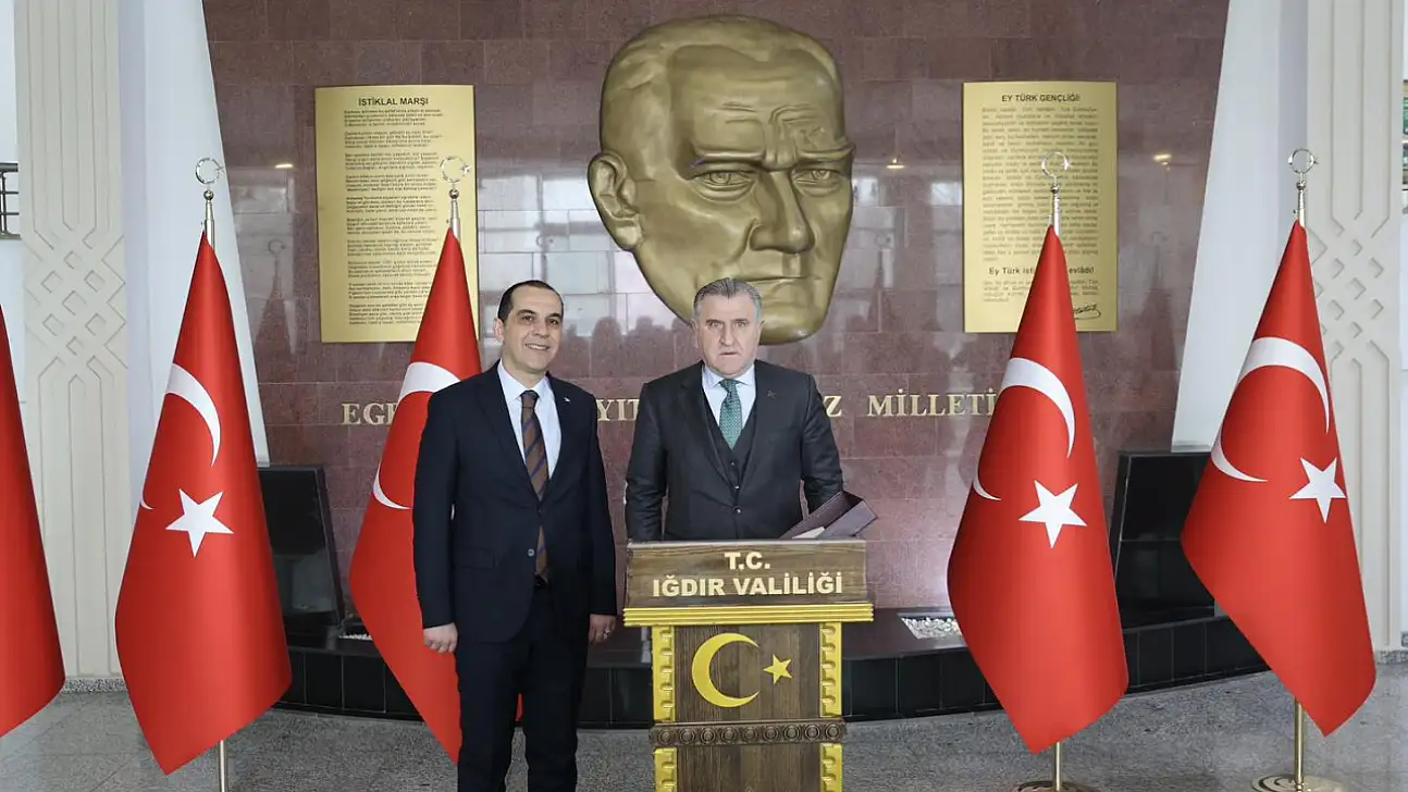 Gençlik ve Spor Bakanı Osman Aşkın Bak'tan Iğdır Valiliği'ne Ziyaret