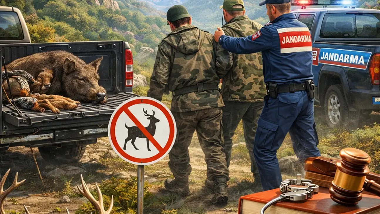 Şırnak'a Komşu İlde Kaçak Avcılığa Ağır Ceza