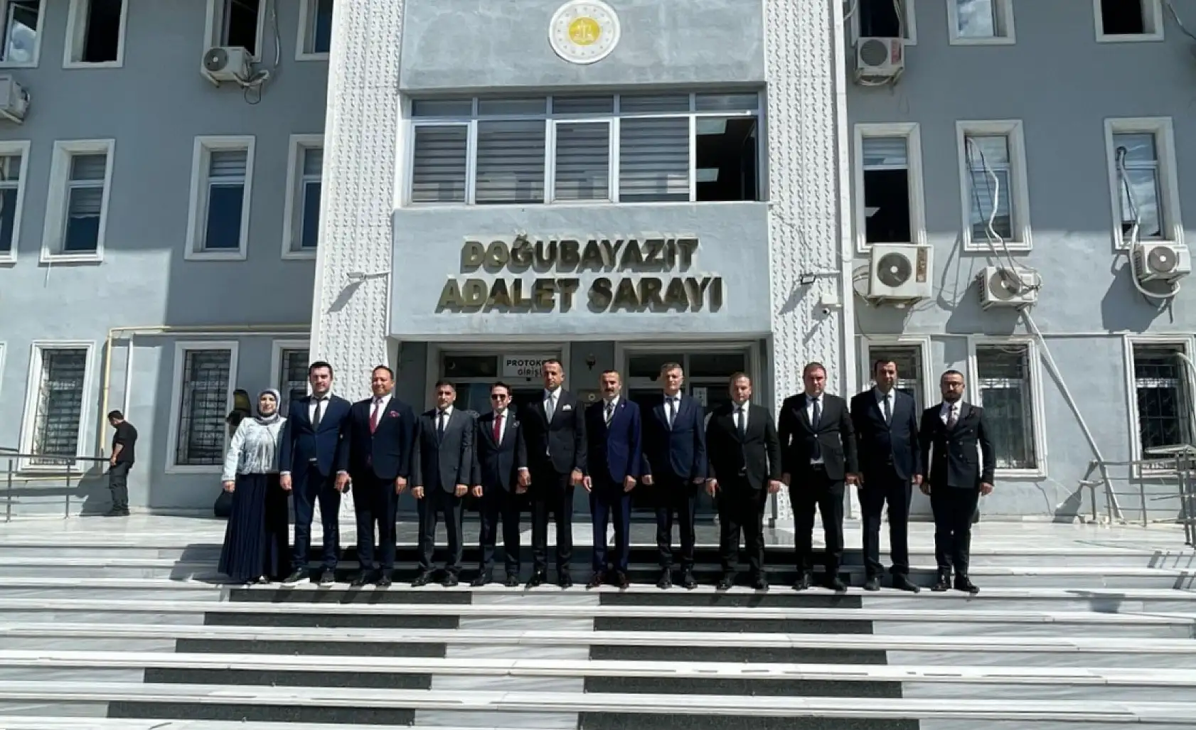 Denetimli serbestlik heyeti Doğubayazıt'ta yeni hizmet binasını inceledi