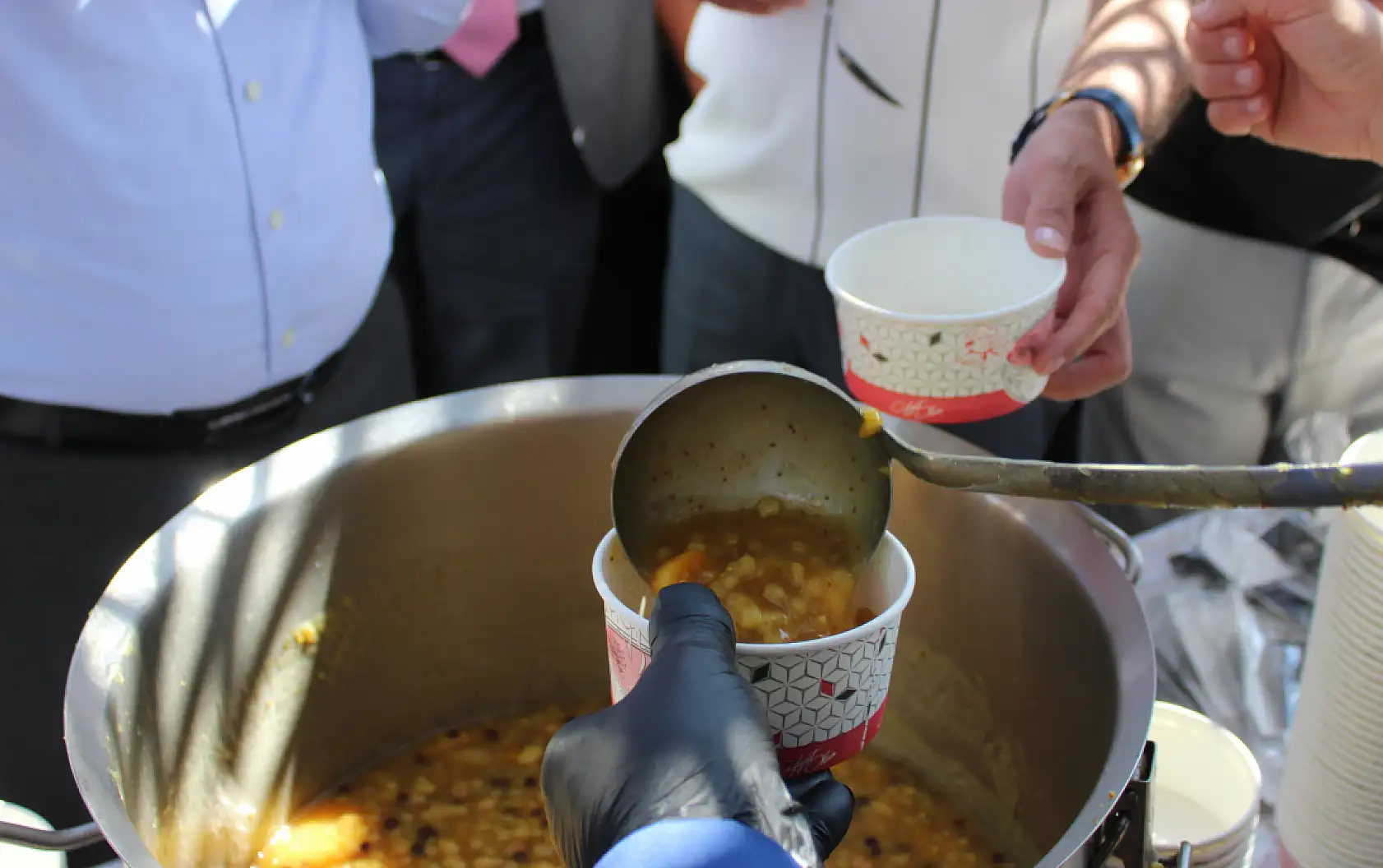 Millet Bahçesi'nde Ağrı'nın yöresel lezzetleri buluştu