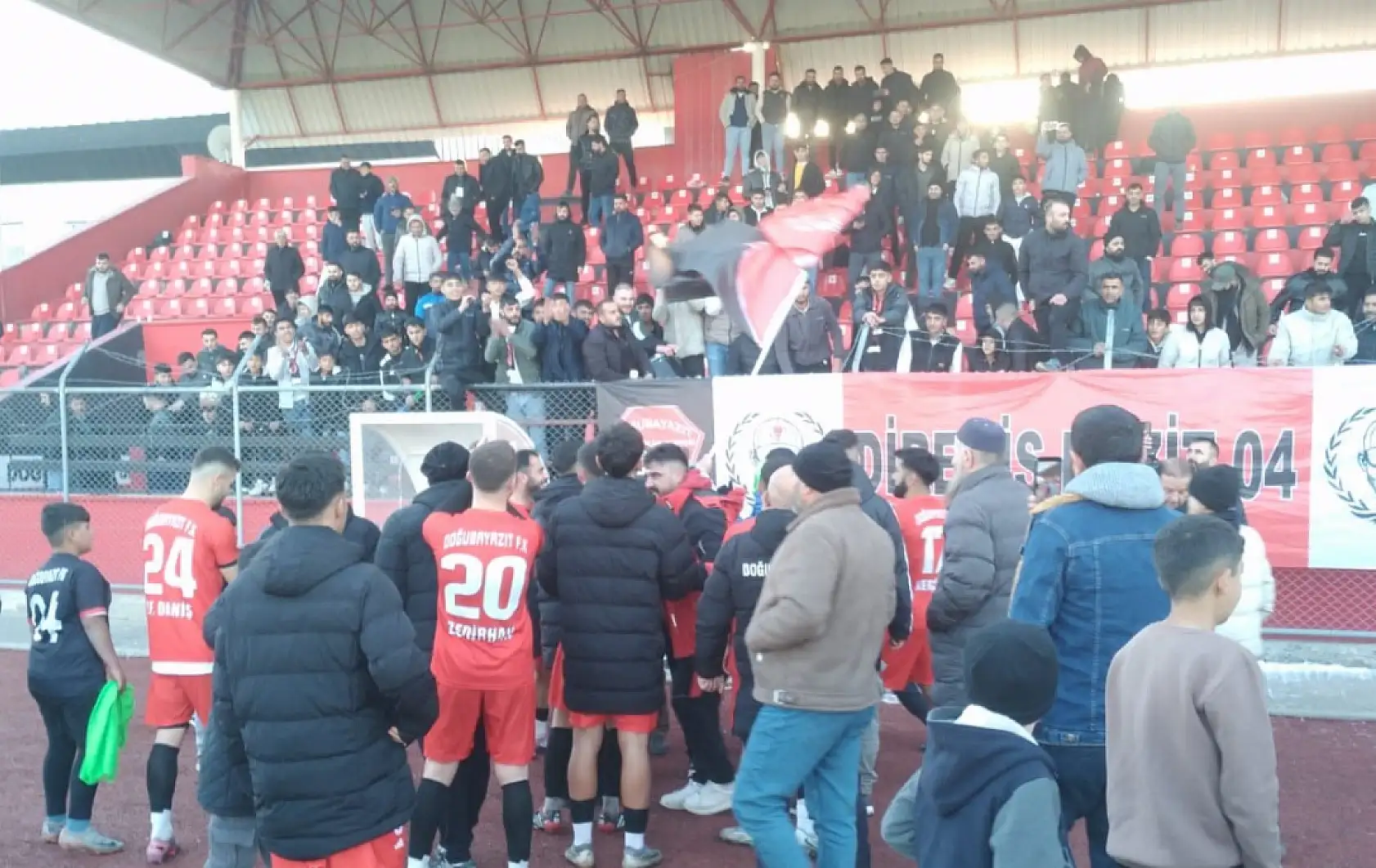 Doğubayazıt FK, Dersim Spor karşısında 3 puanı kaptı