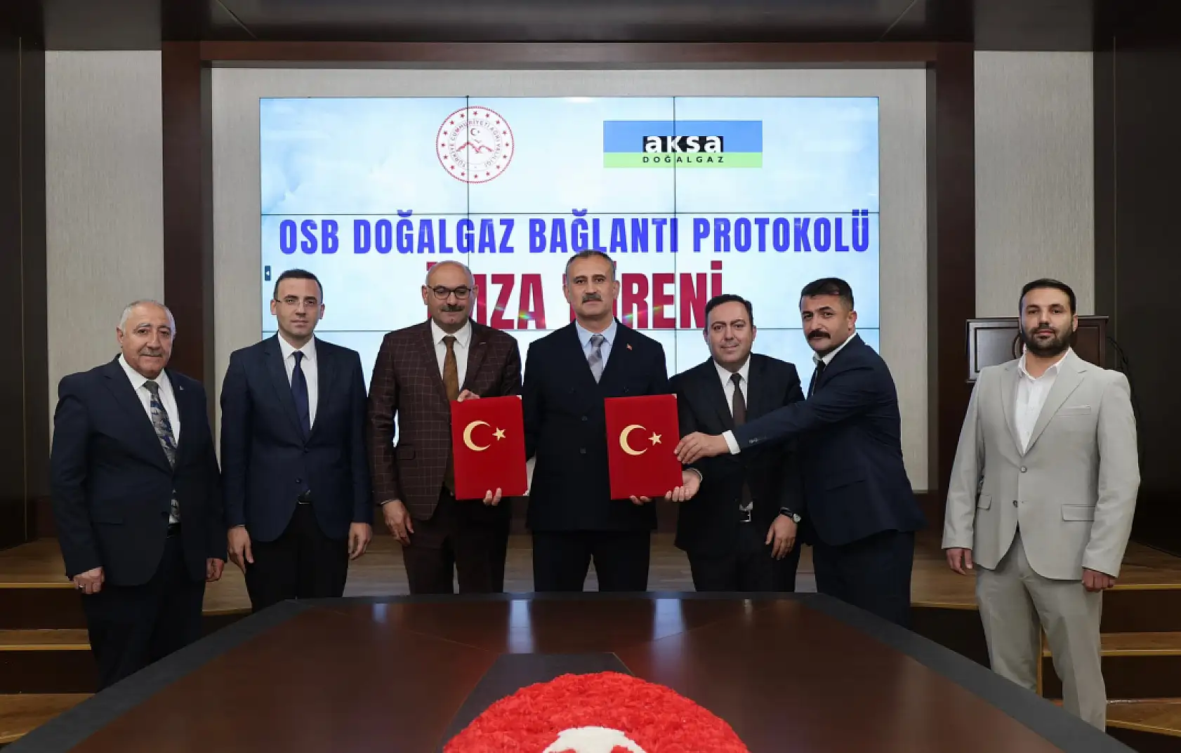 Ağrı OSB'ye doğalgaz müjdesi: Bağlantı protokolü imzalandı