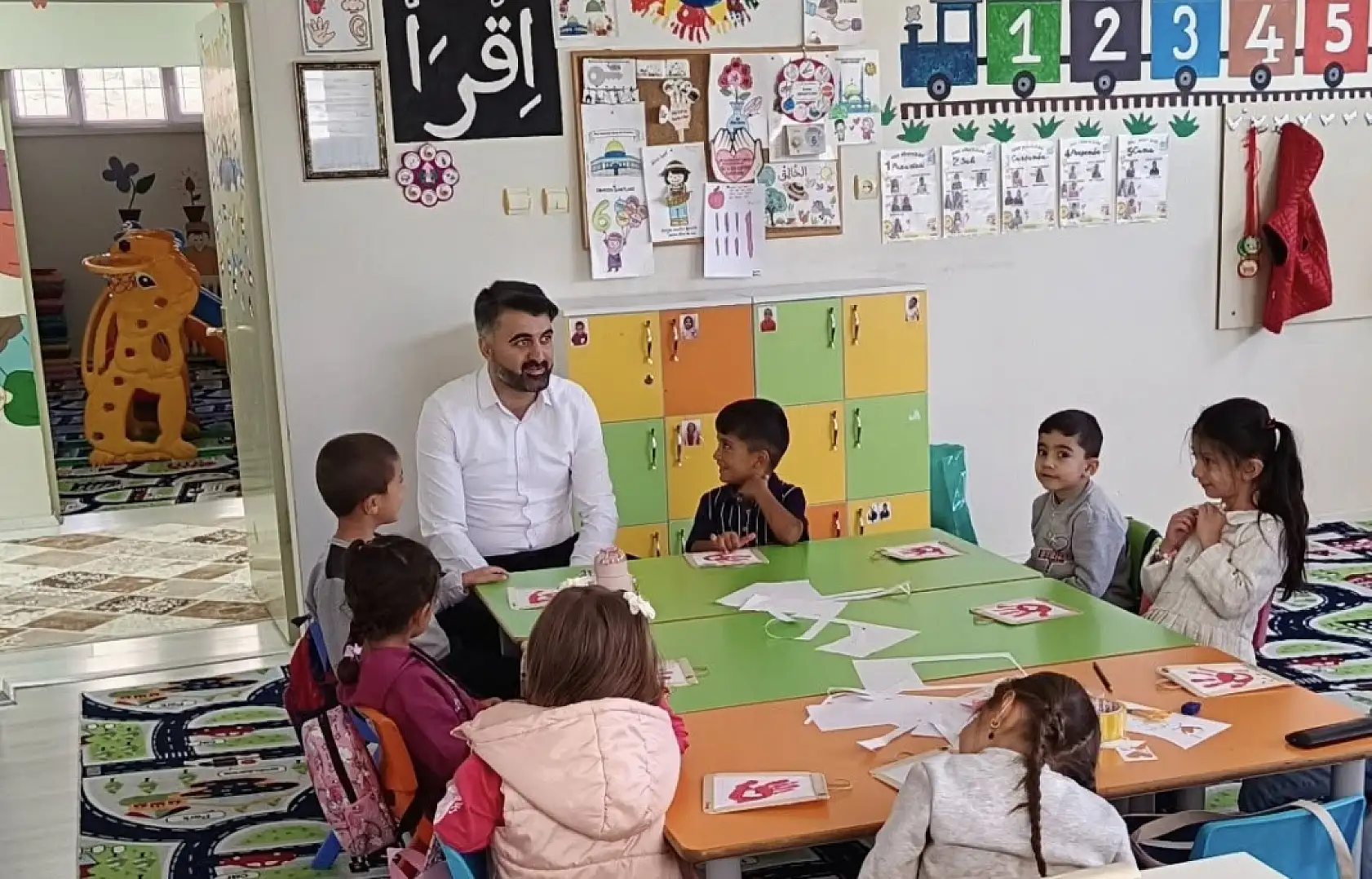 Taşlıçay'da Kur'an kurslarında miniklerin eğitim heyecanı başladı