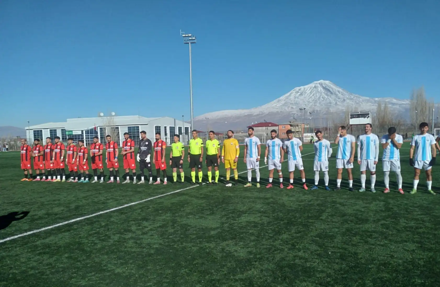 Doğubayazıt FK, Dersim Spor karşısında 3 puanı kaptı