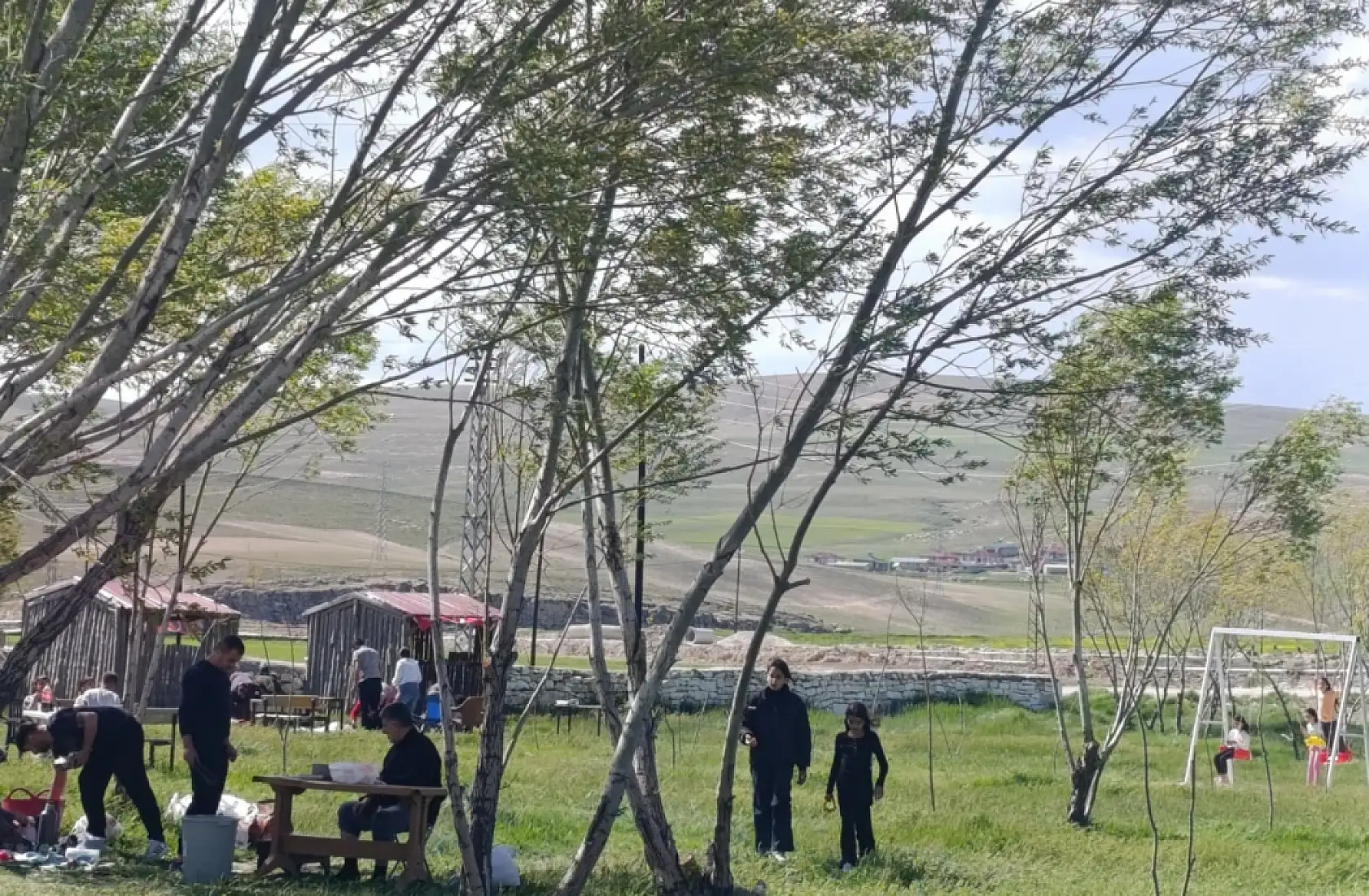 Şifalı suların adresi Diyadin Kaplıcaları'nda bayram yoğunluğu