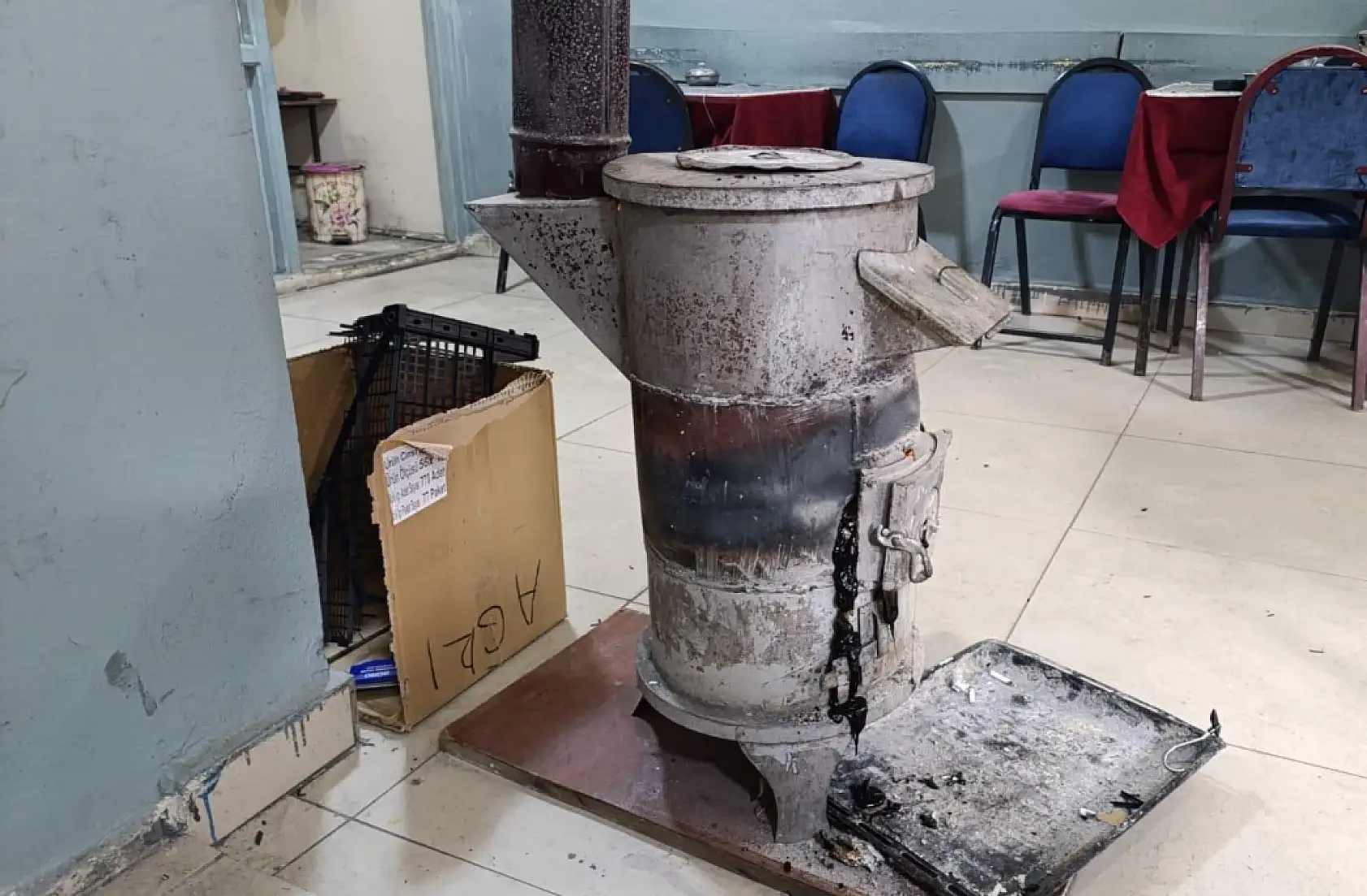 Ağrı'da sonbaharın gelişiyle bacalar tütmeye başladı