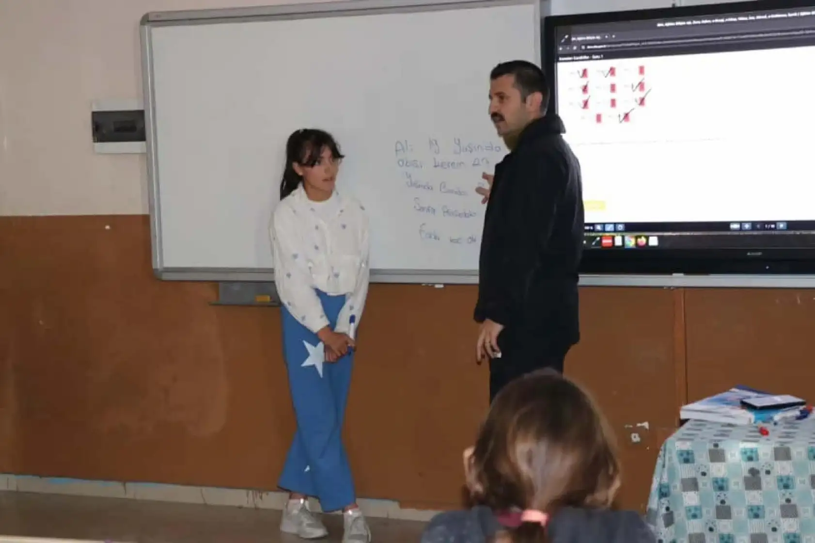Kaymakam Coşkun, köy okullarındaki eğitim ihtiyaçlarını yerinde inceledi