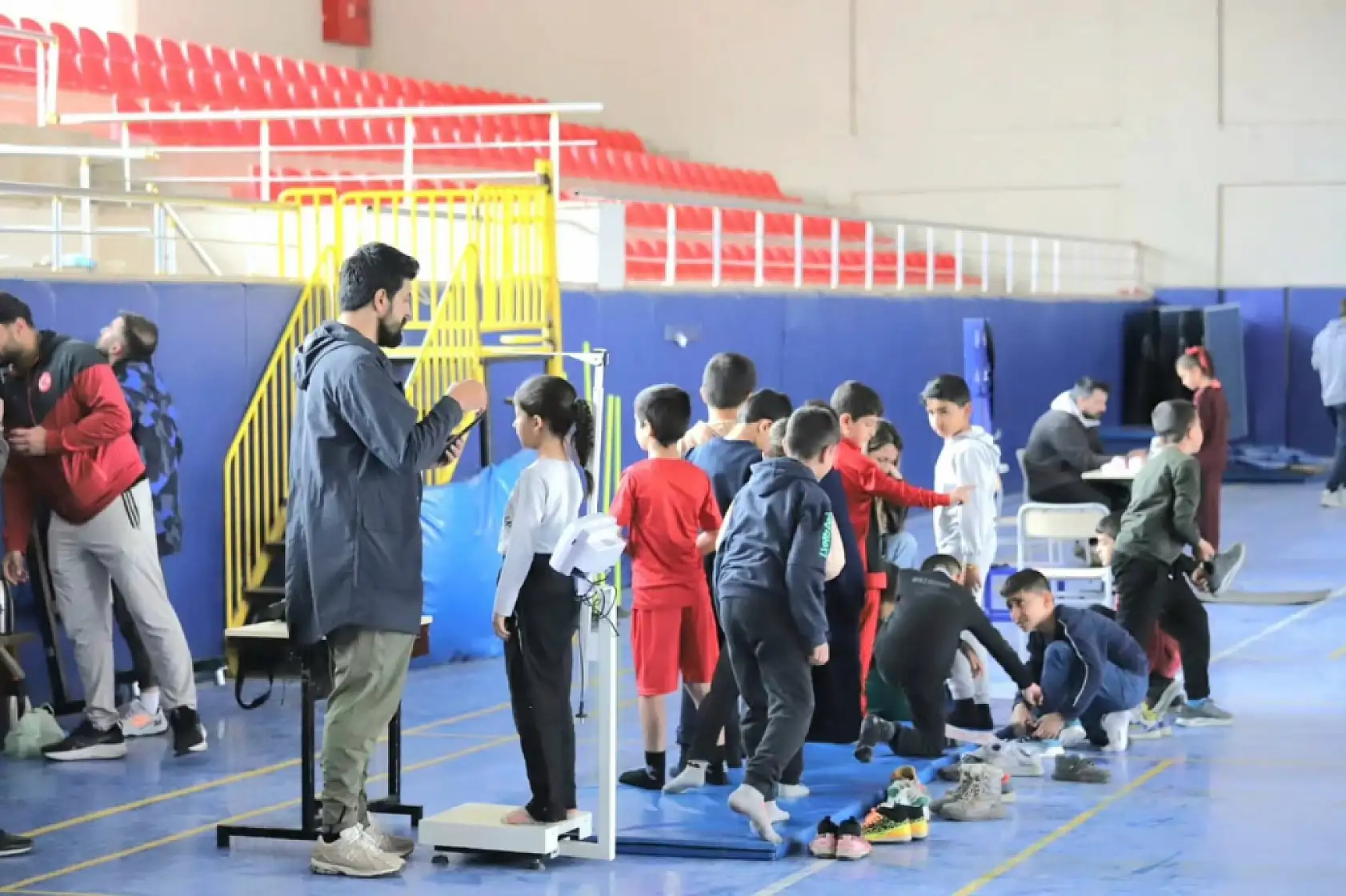 Tutak'ta geleceğin şampiyonları keşfediliyor