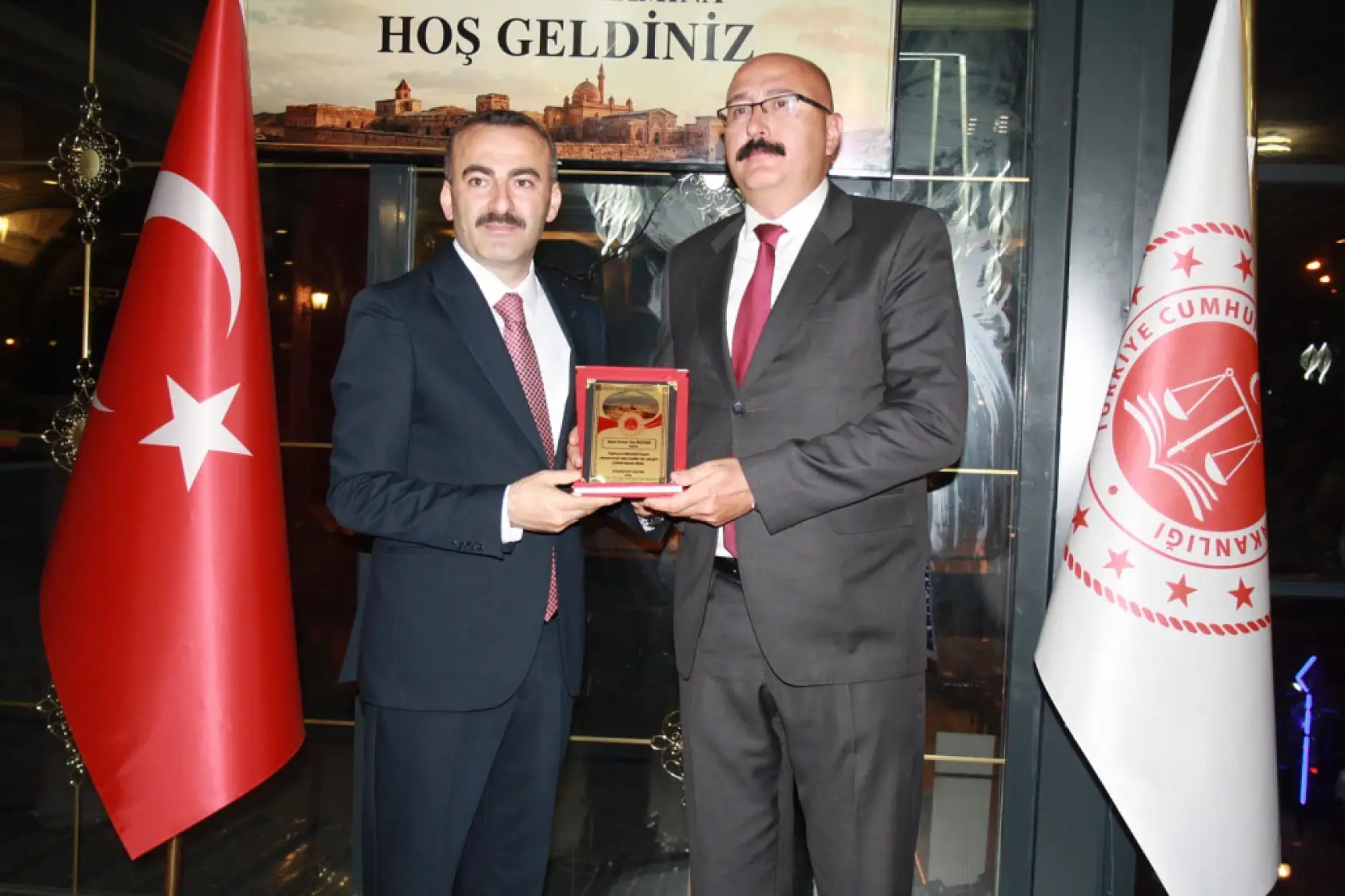 Doğubayazıt Adliyesi'nde veda gecesi