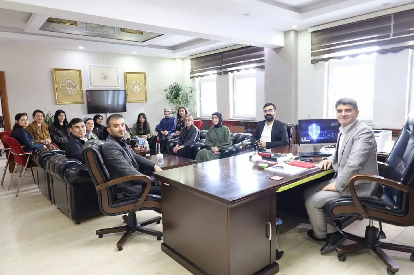 AİÇÜ'lü Sosyal Hizmet öğrencileri sahayı yerinde gördü