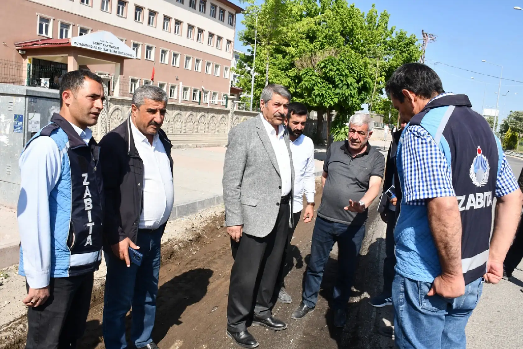 Patnos'un ana caddesinde kapsamlı yenileme süreci başladı
