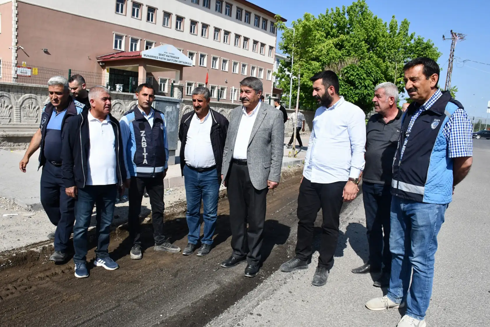 Patnos'un ana caddesinde kapsamlı yenileme süreci başladı