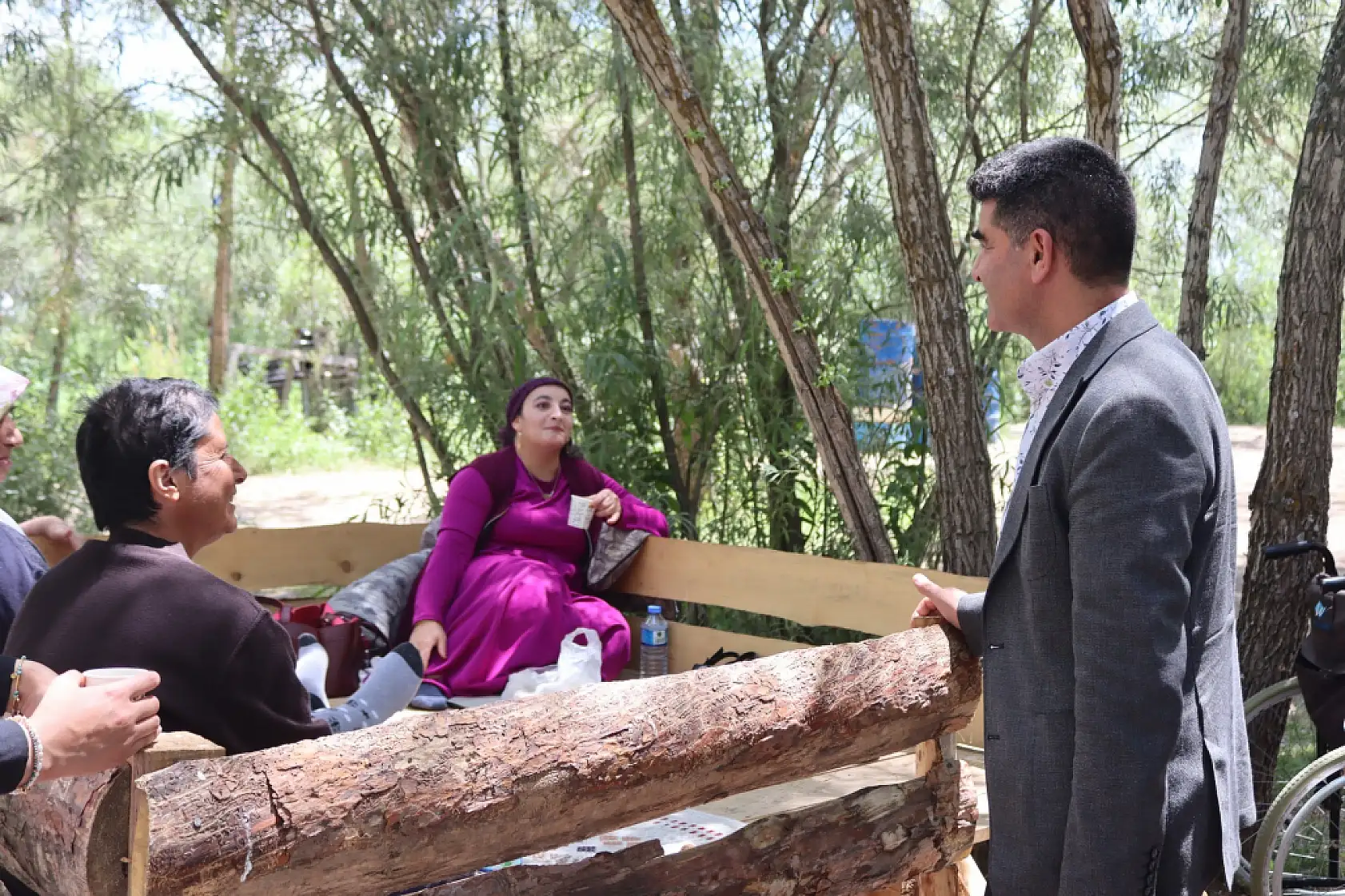 Ağrı'da rehabilitasyon merkezi sakinleri moral pikniğinde buluştu