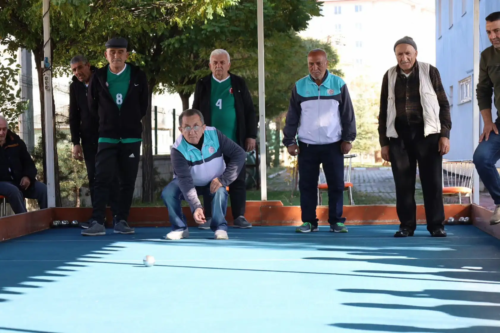 Bocce sahasında dostluk kazandı Ağrı ve Kars bir araya geldi