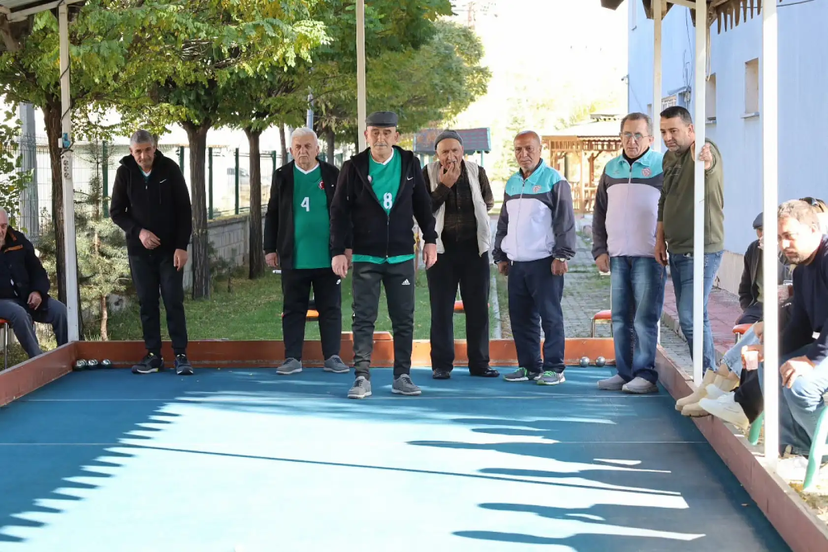 Bocce sahasında dostluk kazandı Ağrı ve Kars bir araya geldi