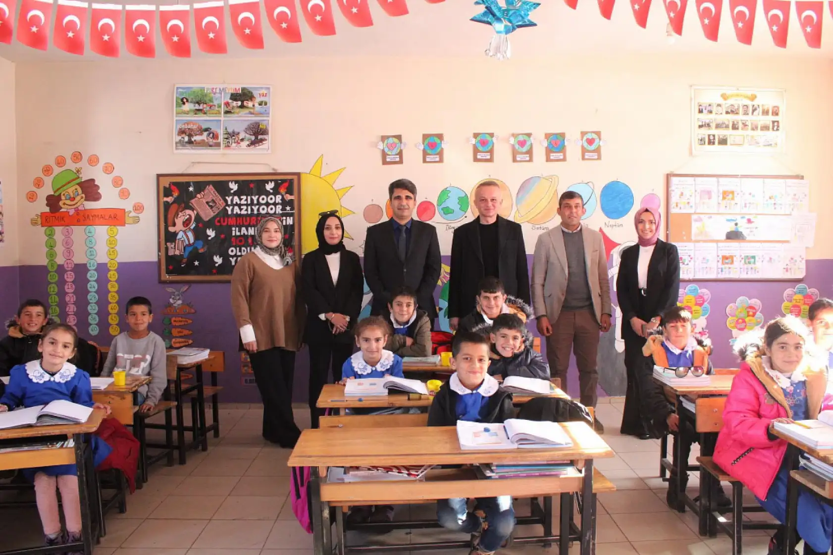 Kaymakam Minuz'dan Hamur mezralarına saha ziyareti