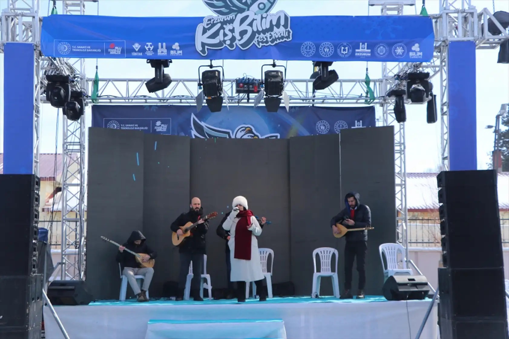 Erzurum'da kış bilim festivali coşkuyla başladı