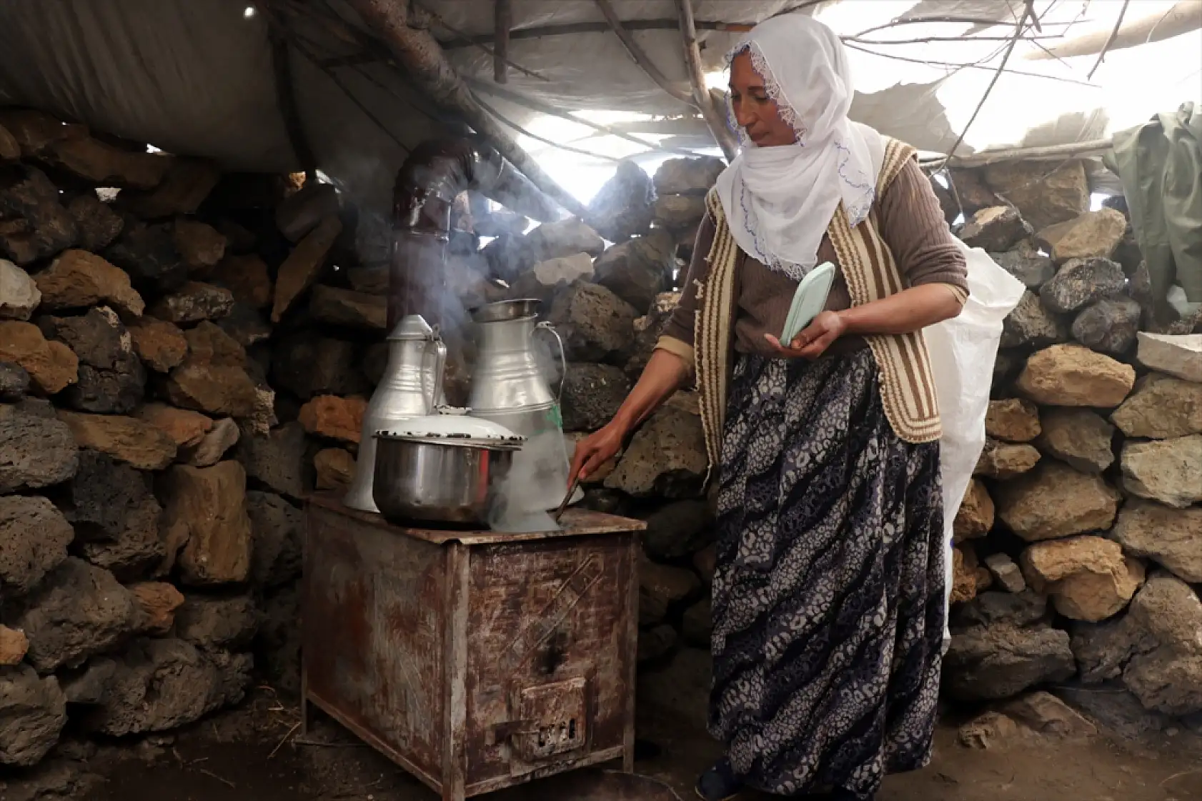 Diyadin'de göçerler yaz yurduna ulaştı