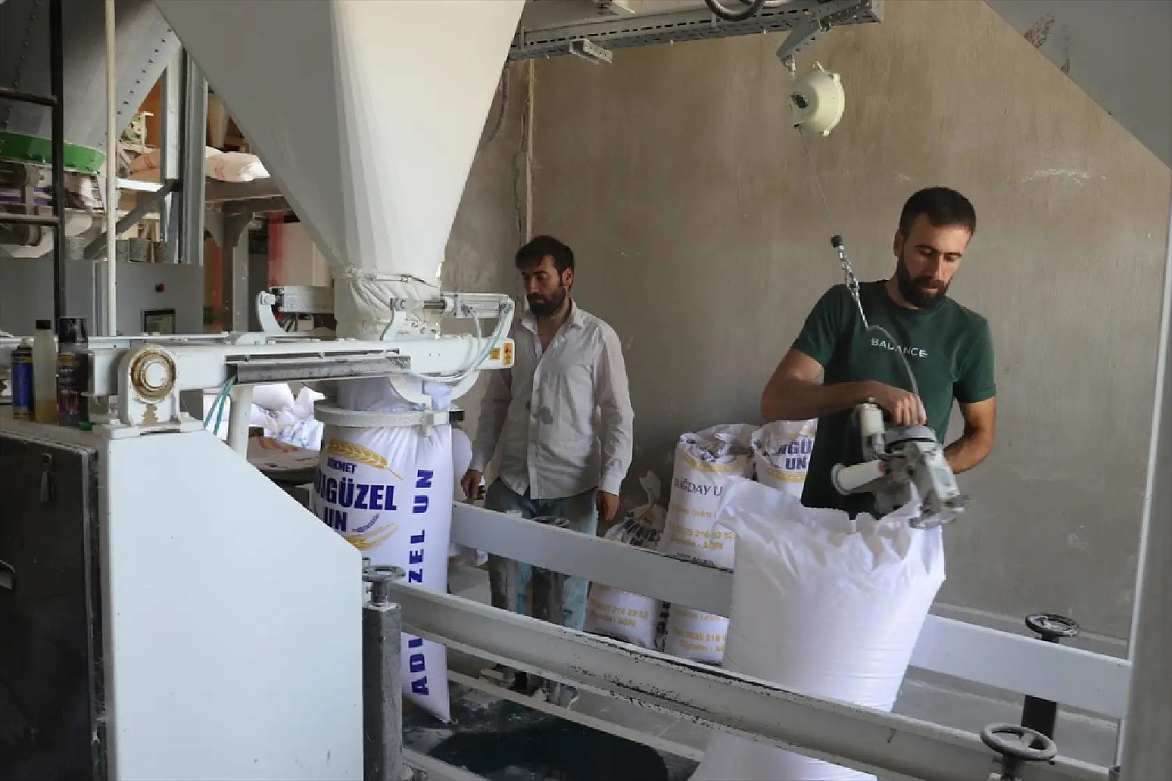 Diyadin'de geçmişin değirmeni, günümüzün fabrikasına dönüştü