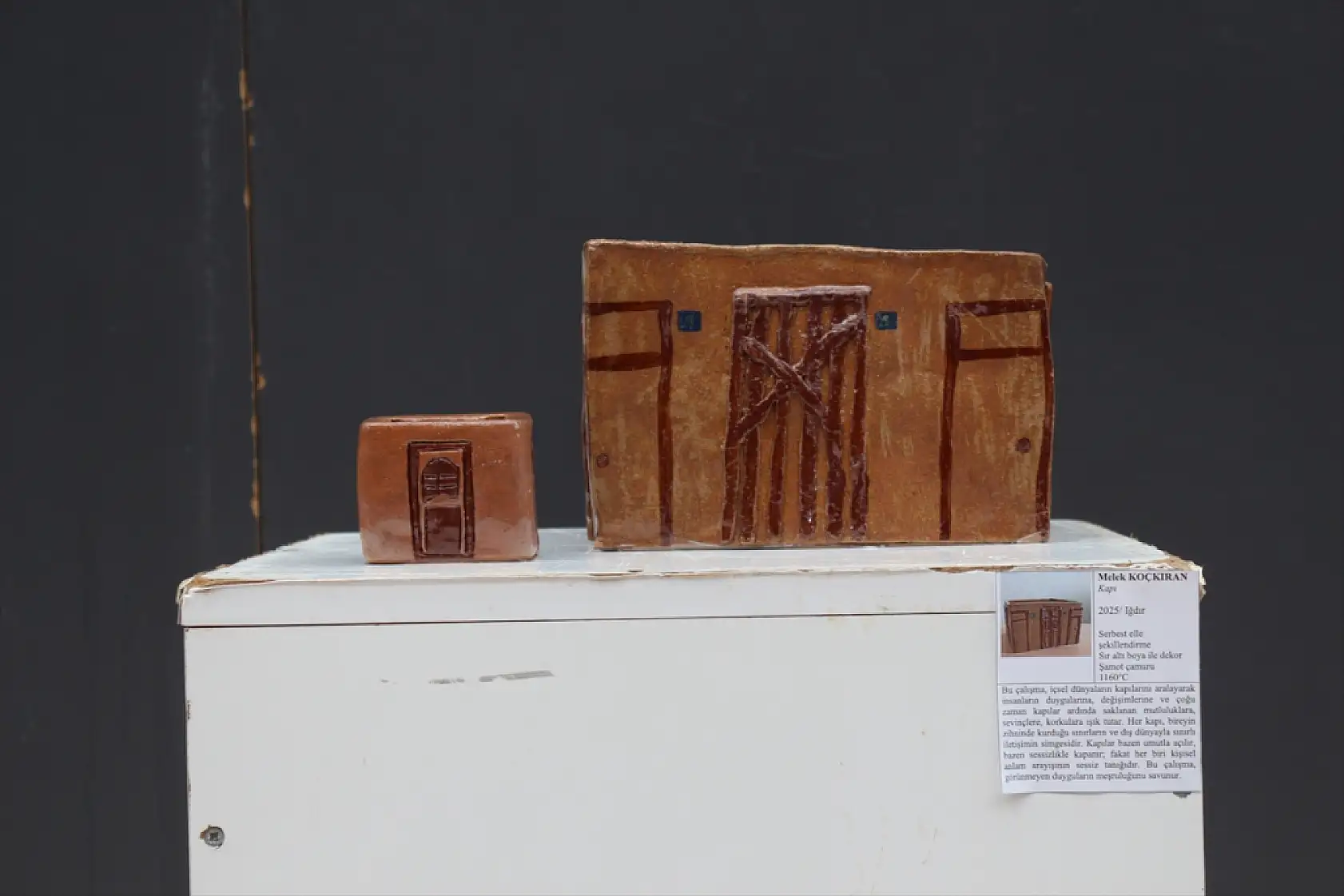 Seramik sanatı, İshak Paşa Sarayı'nda hayat buldu