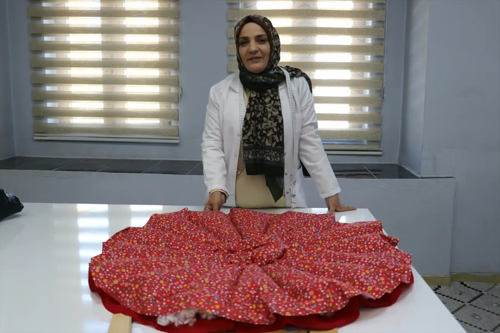 Ağrı'da kadınlar kış aylarında ADEM kurslarıyla meslek sahibi oluyor