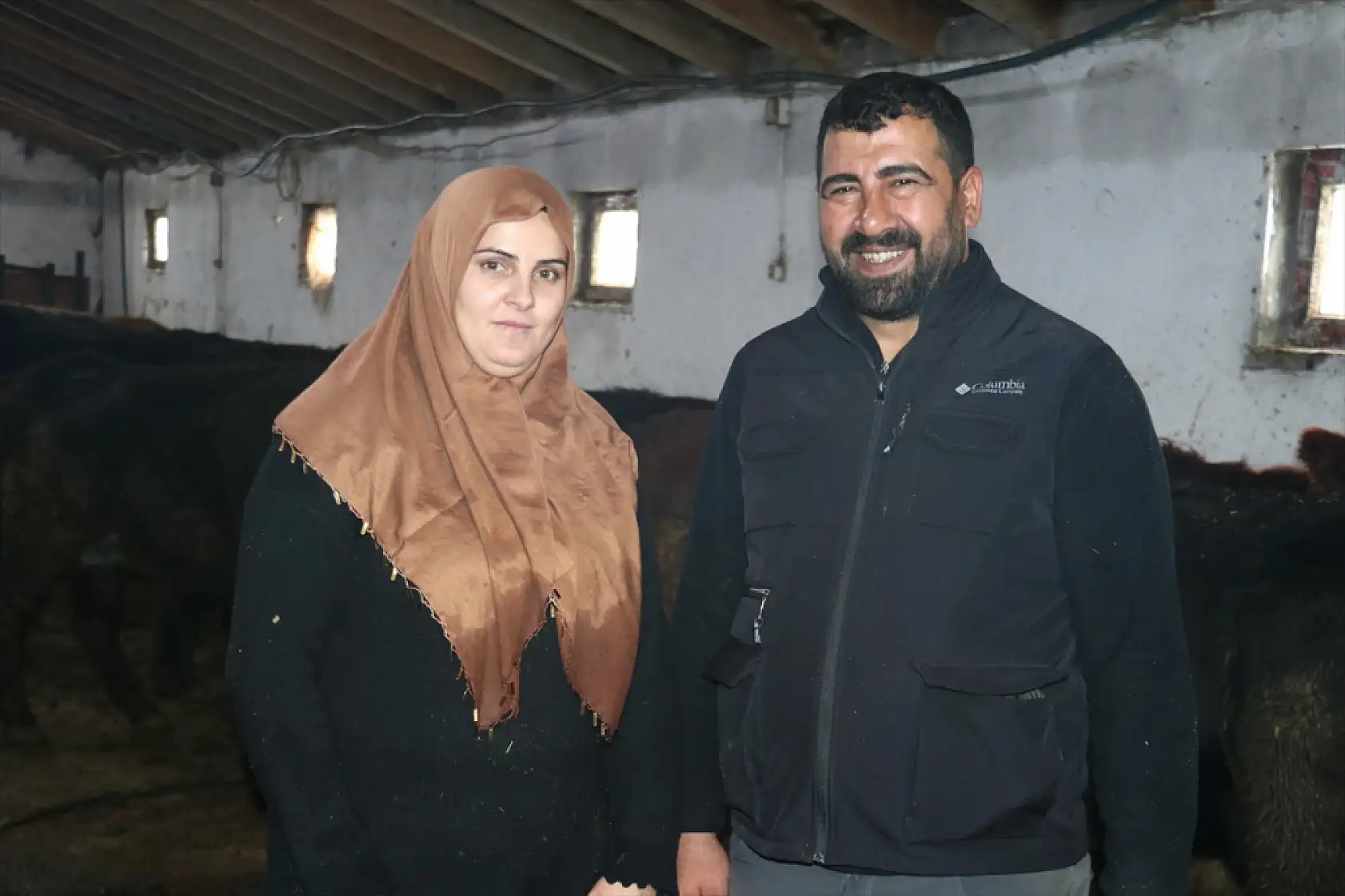 Aksaraylı gelinin azmi Ağrı'da örnek oldu