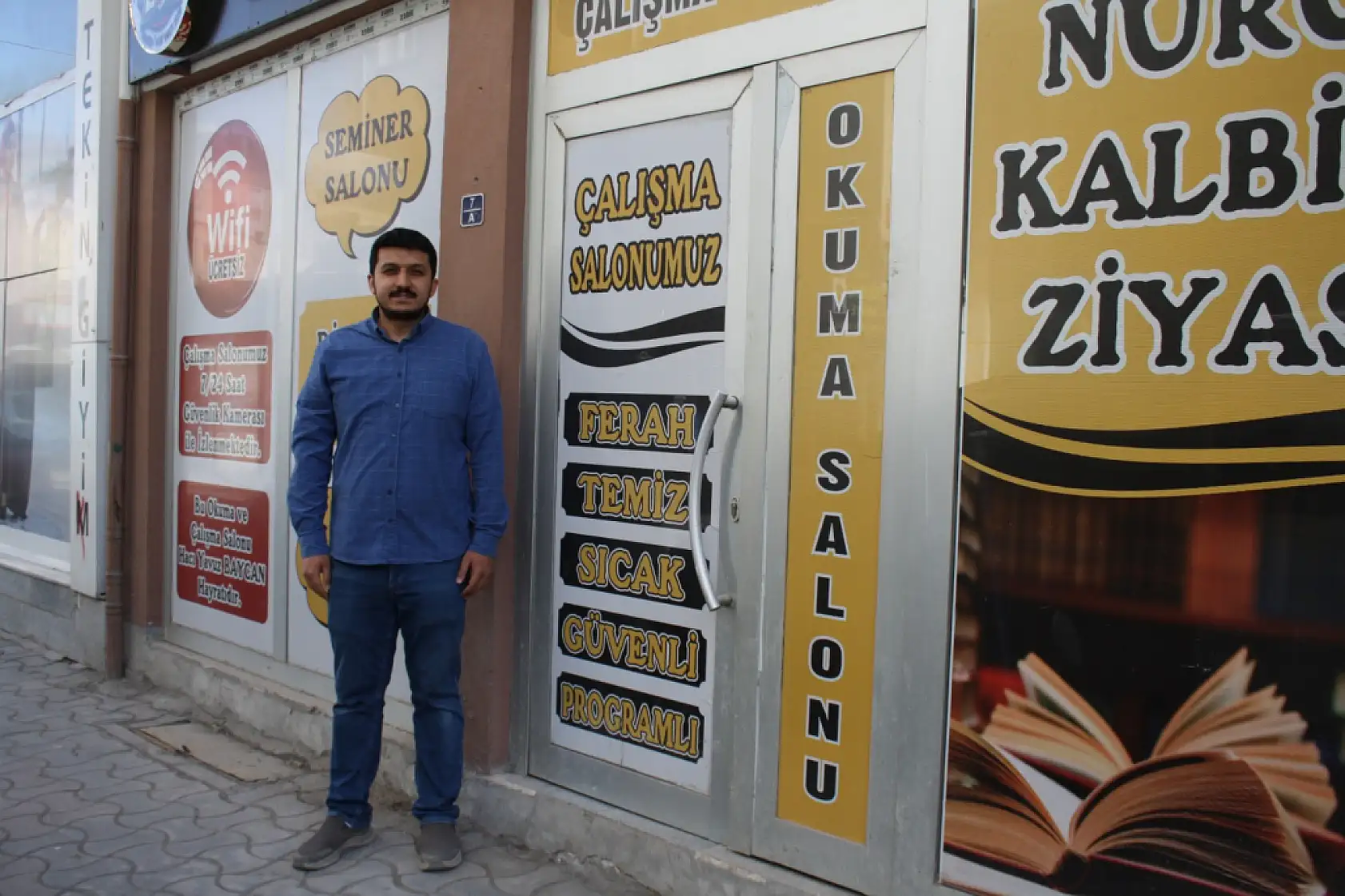 Doğubayazıt'ta ücretsiz okuma salonu gençler için umut oldu