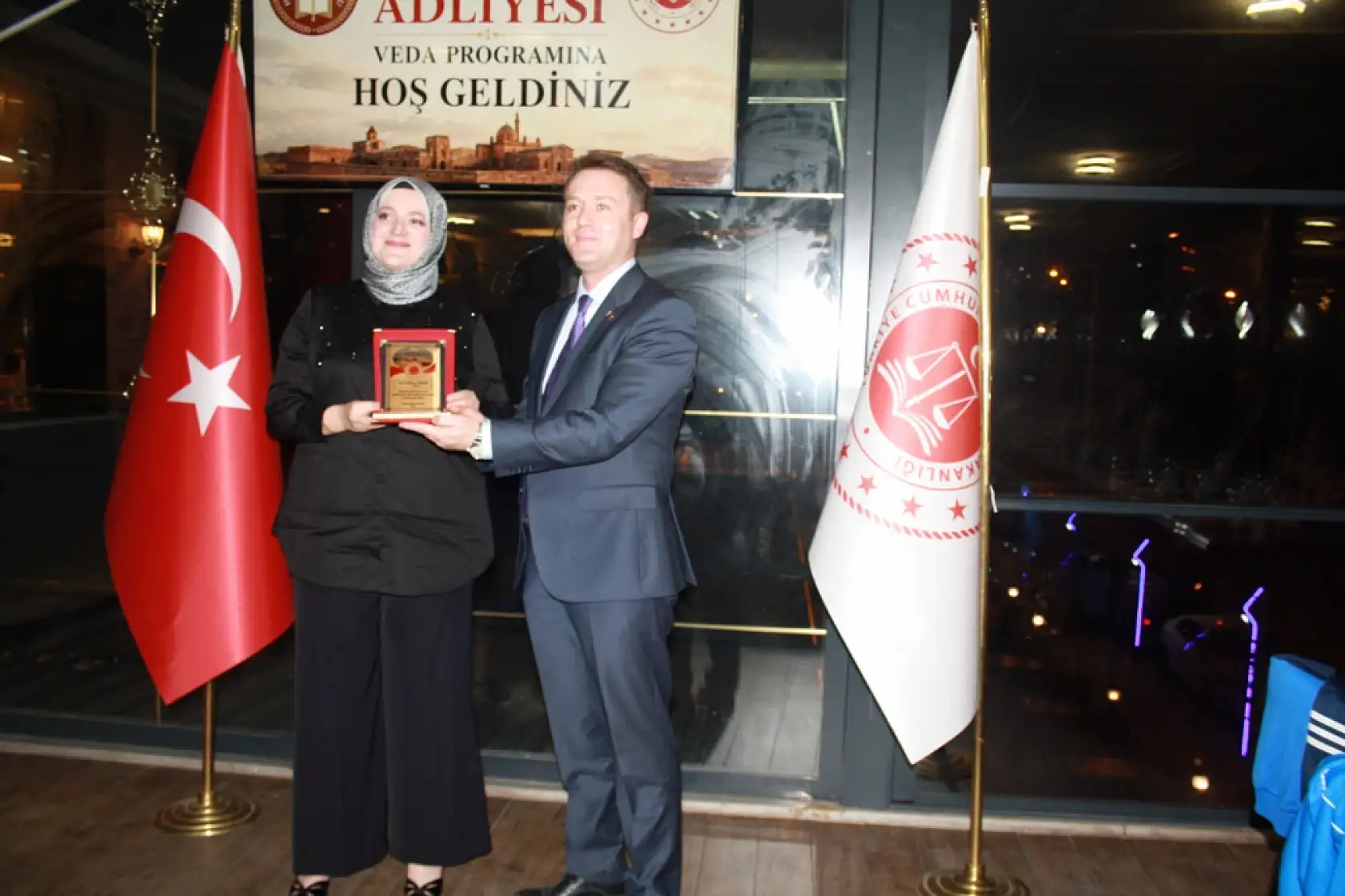 Doğubayazıt Adliyesi'nde veda gecesi