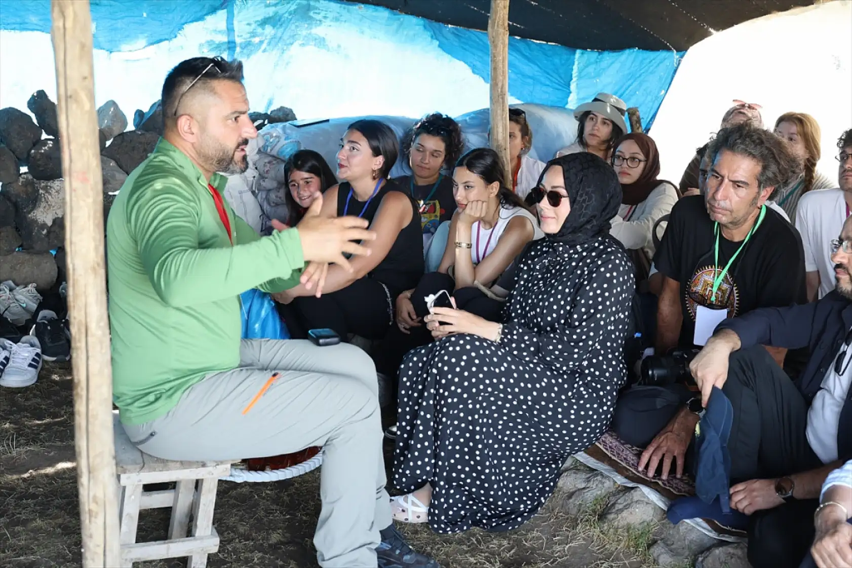 Genç araştırmacılar Ağrı Dağı eteklerinde konargöçer yaşamı sahada inceledi
