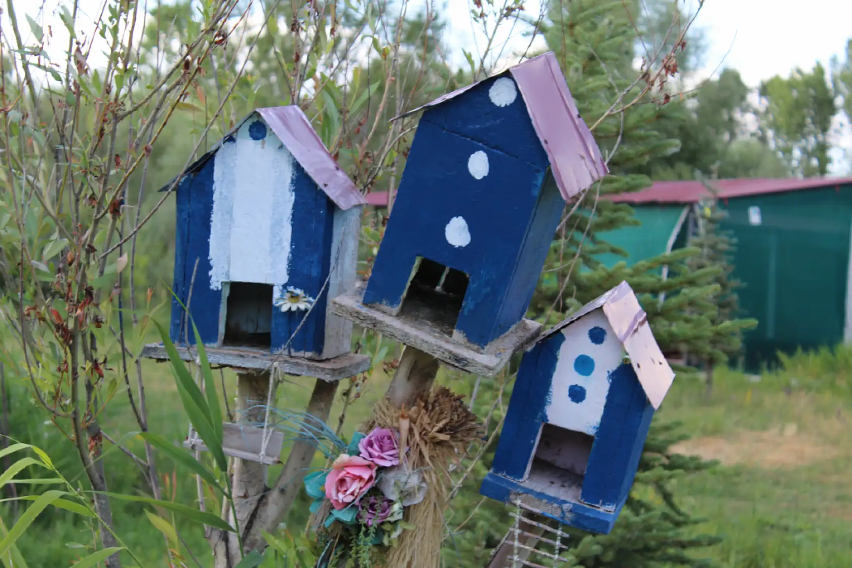 Ağrı'da yeşil ve gölgeli alanlar yaz sıcağından kaçış noktası oldu