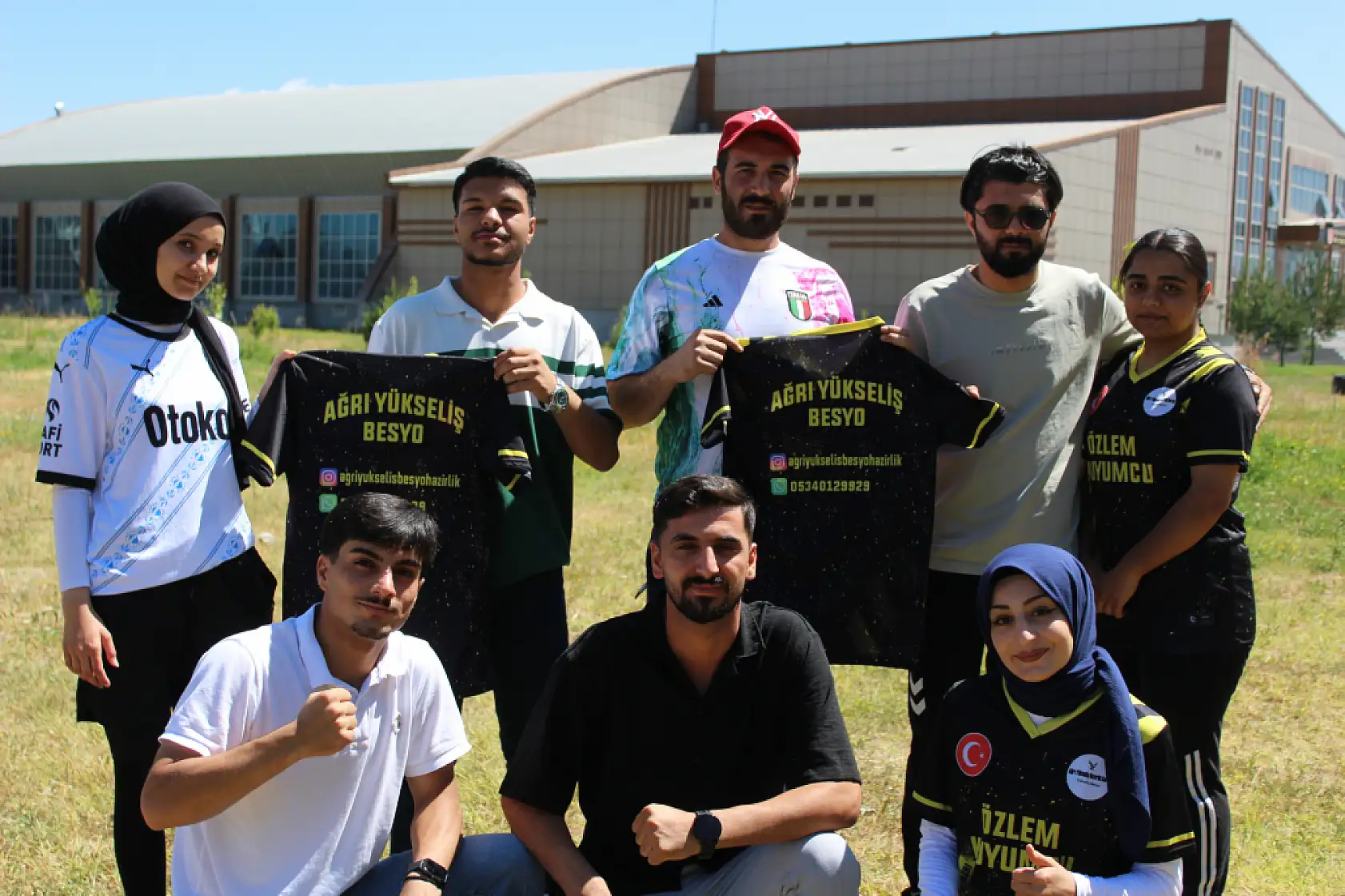 'Bu sınav Ağrı'ya çok yakıştı' 375 aday spor alanında ter döktü