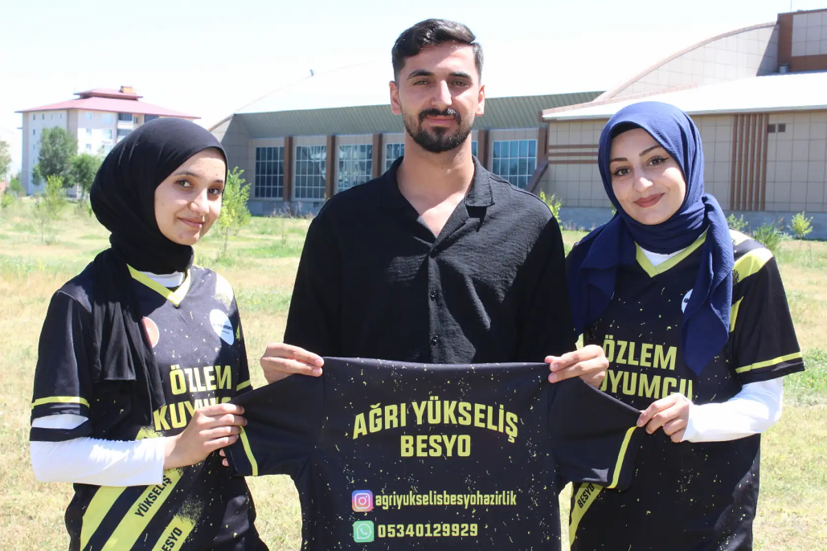 'Bu sınav Ağrı'ya çok yakıştı' 375 aday spor alanında ter döktü