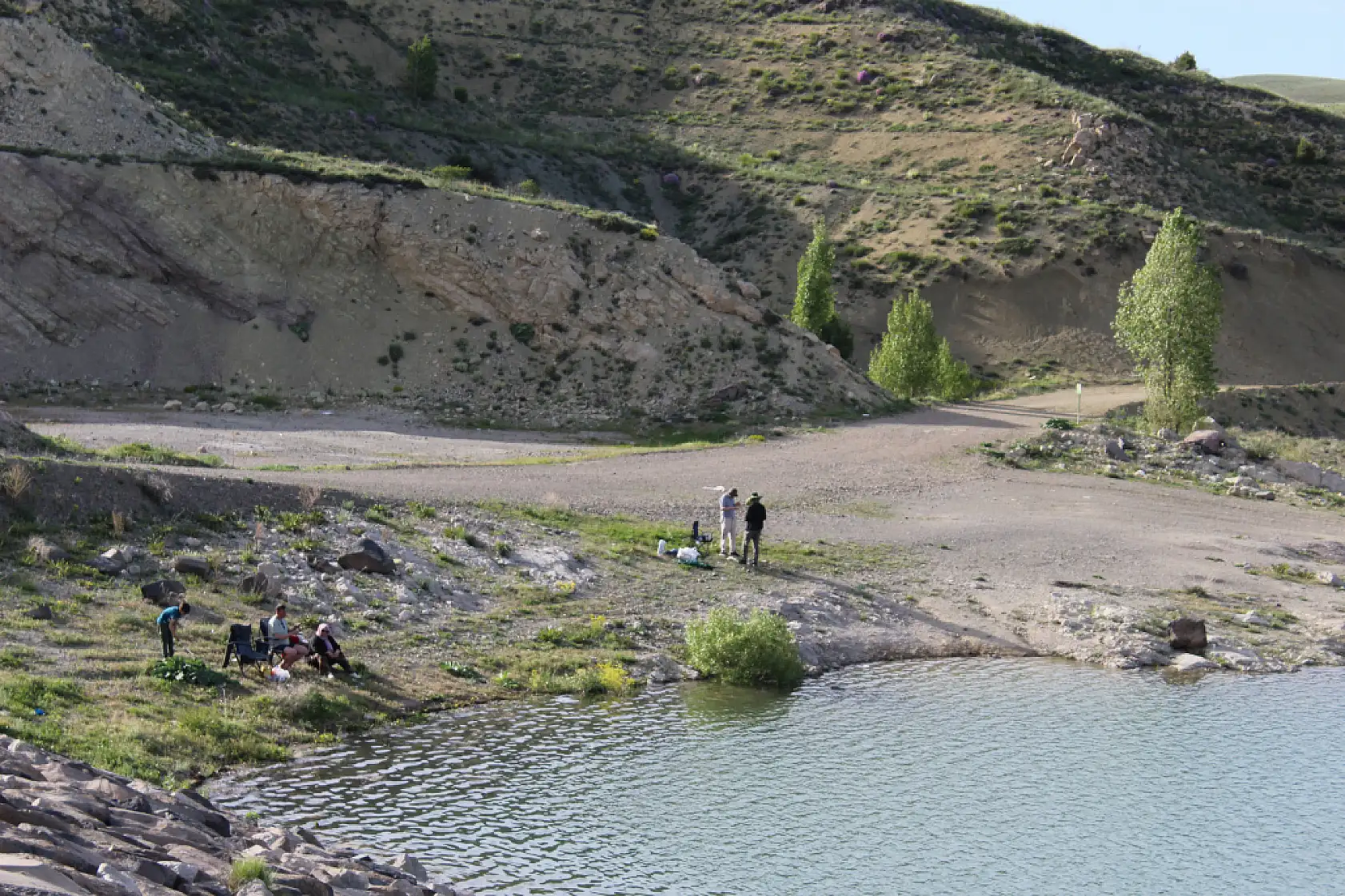 Yazıcı Barajı baharla birlikte ziyaretçi ağırlamaya başladı