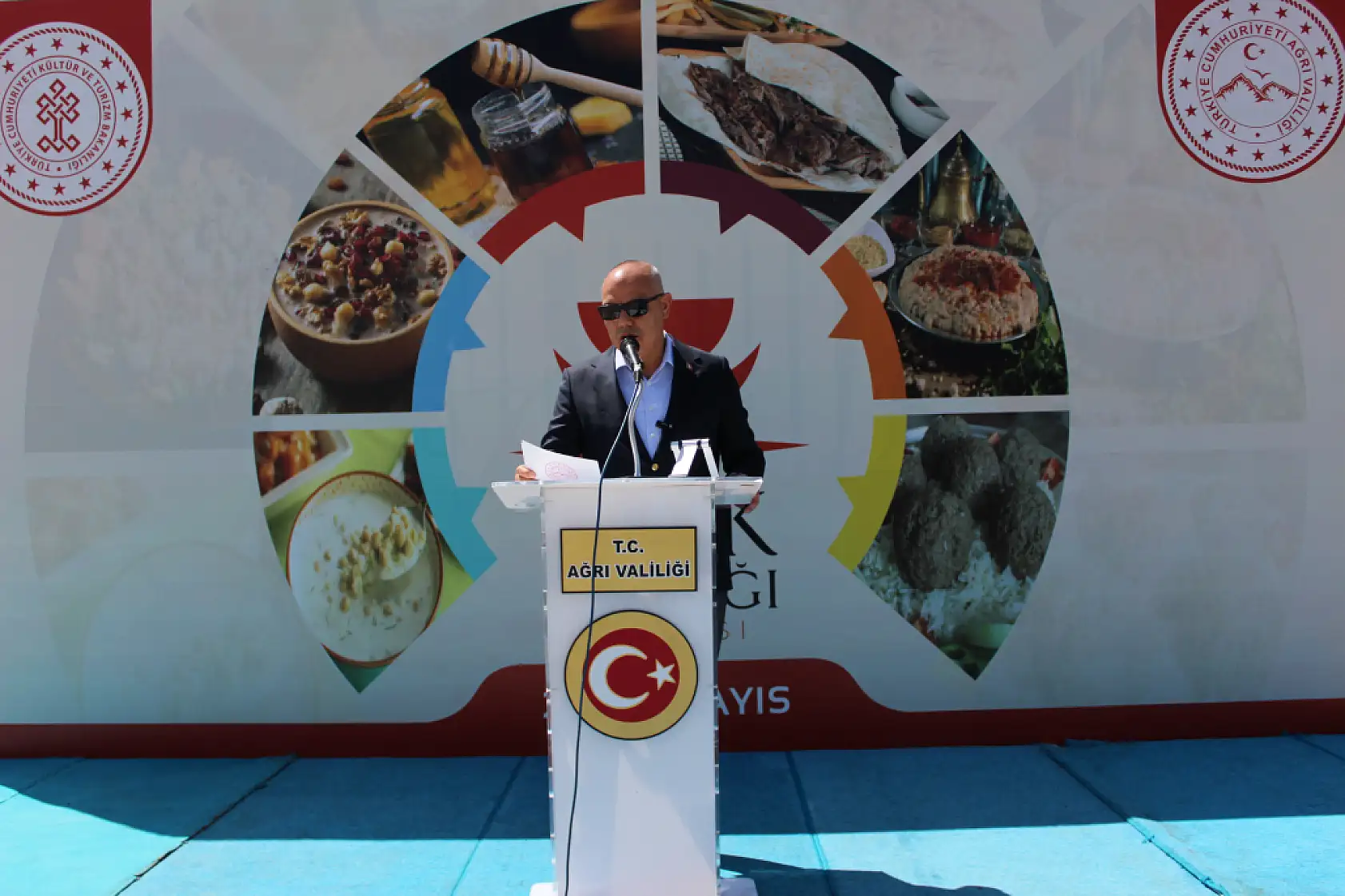 Millet Bahçesi'nde Ağrı'nın yöresel lezzetleri buluştu