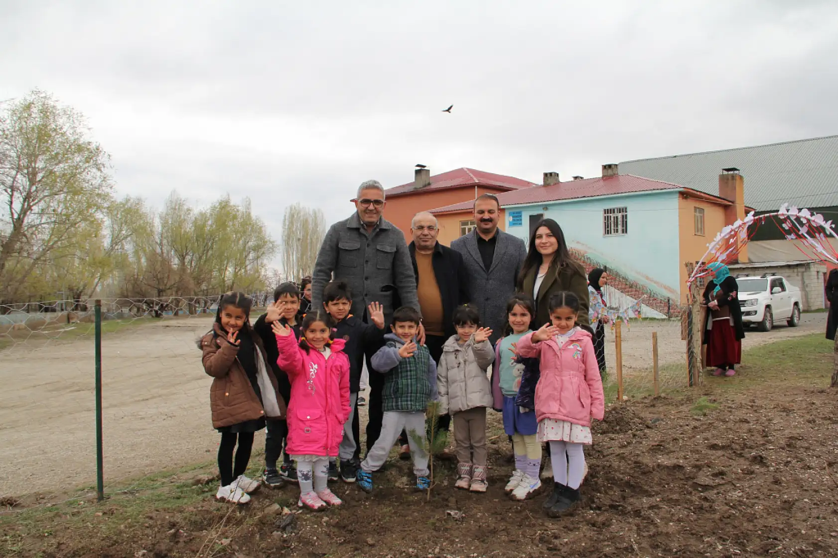 Doğubayazıt'ta anasınıfı öğrencileri için uygulama bahçesi kuruldu