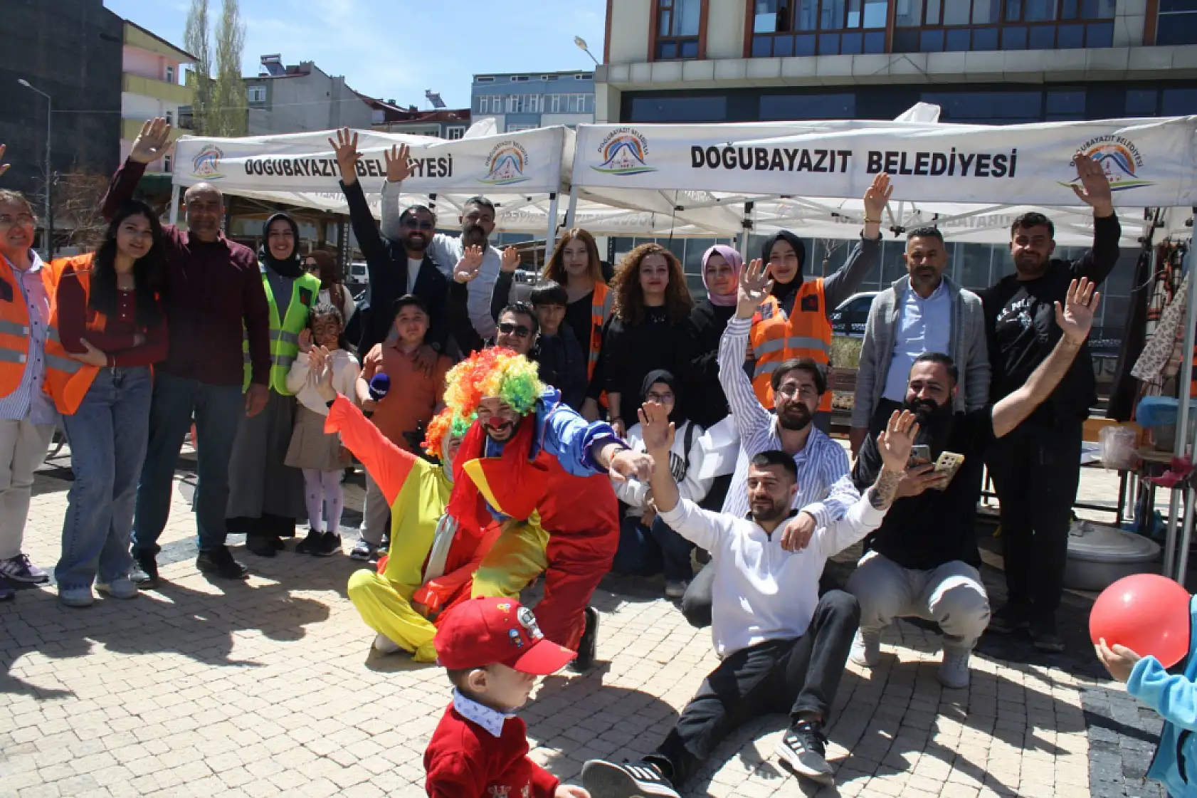 Muhammed Azam'a destek için Doğubayazıt halkı el ele verdi