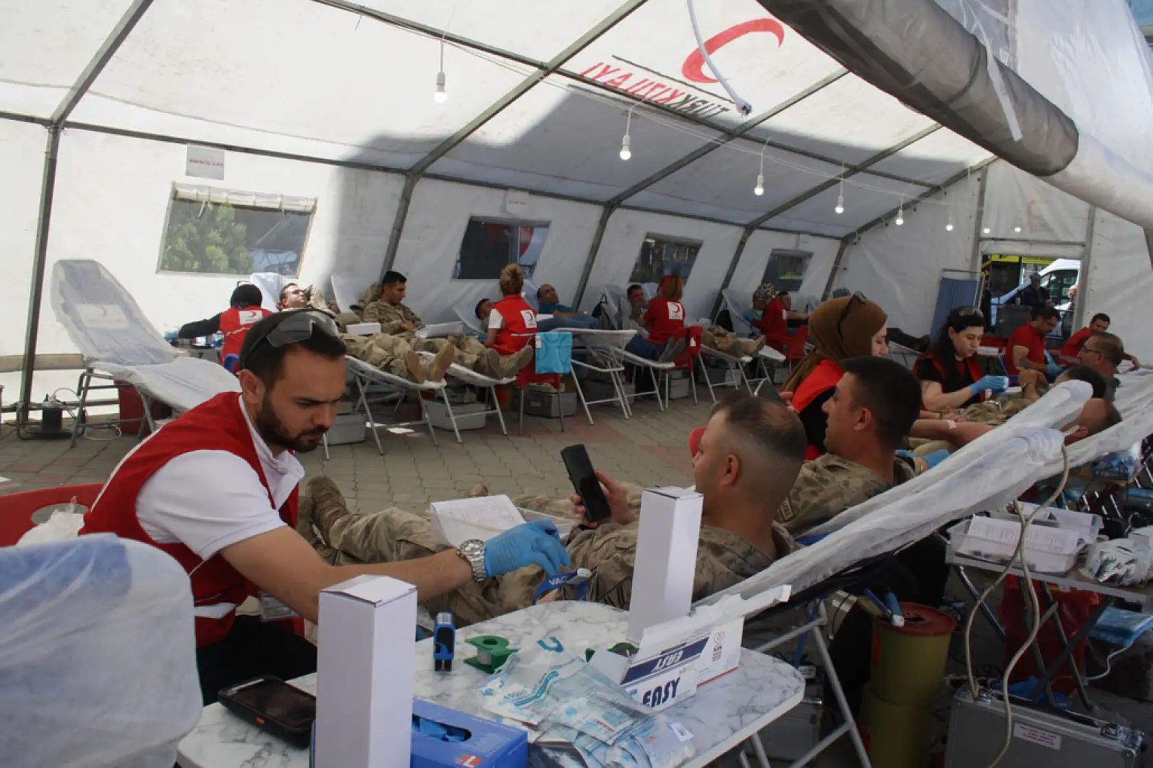 Doğubayazıt'ta 2025 ünite hedefli kan bağışı kampanyası başladı