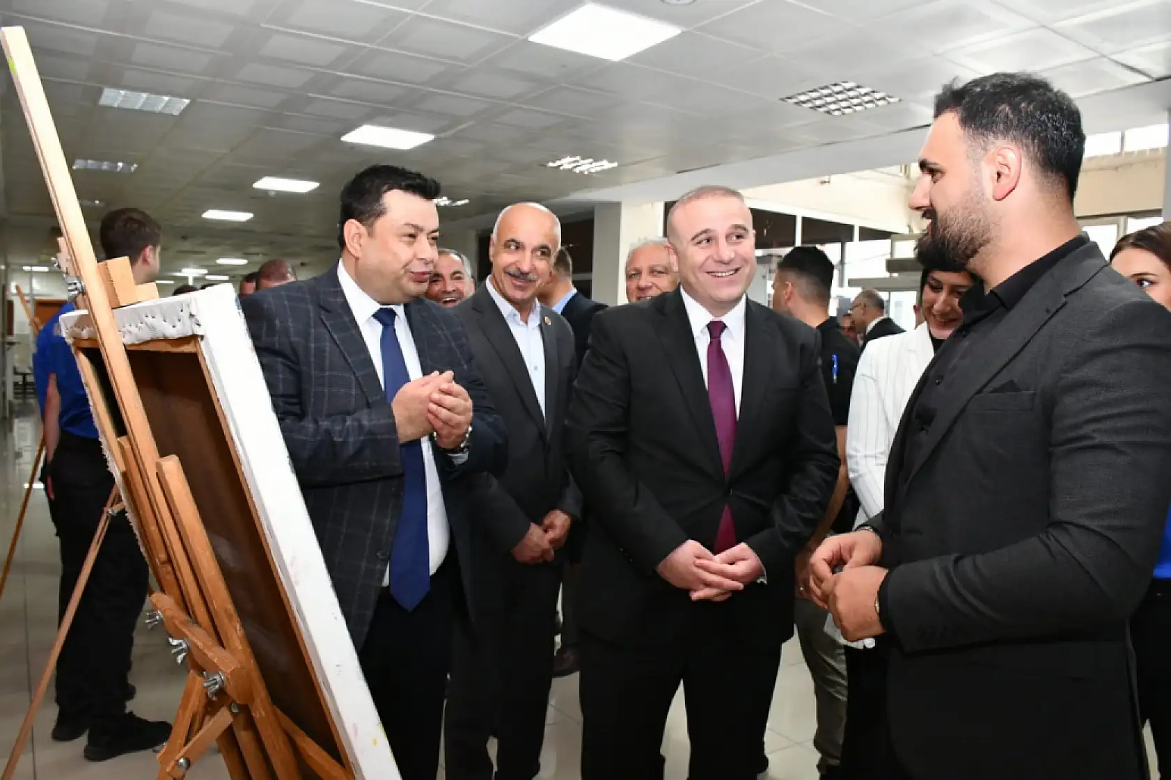 Patnos'ta el emeği sergisiyle hükümlüler topluma seslendi