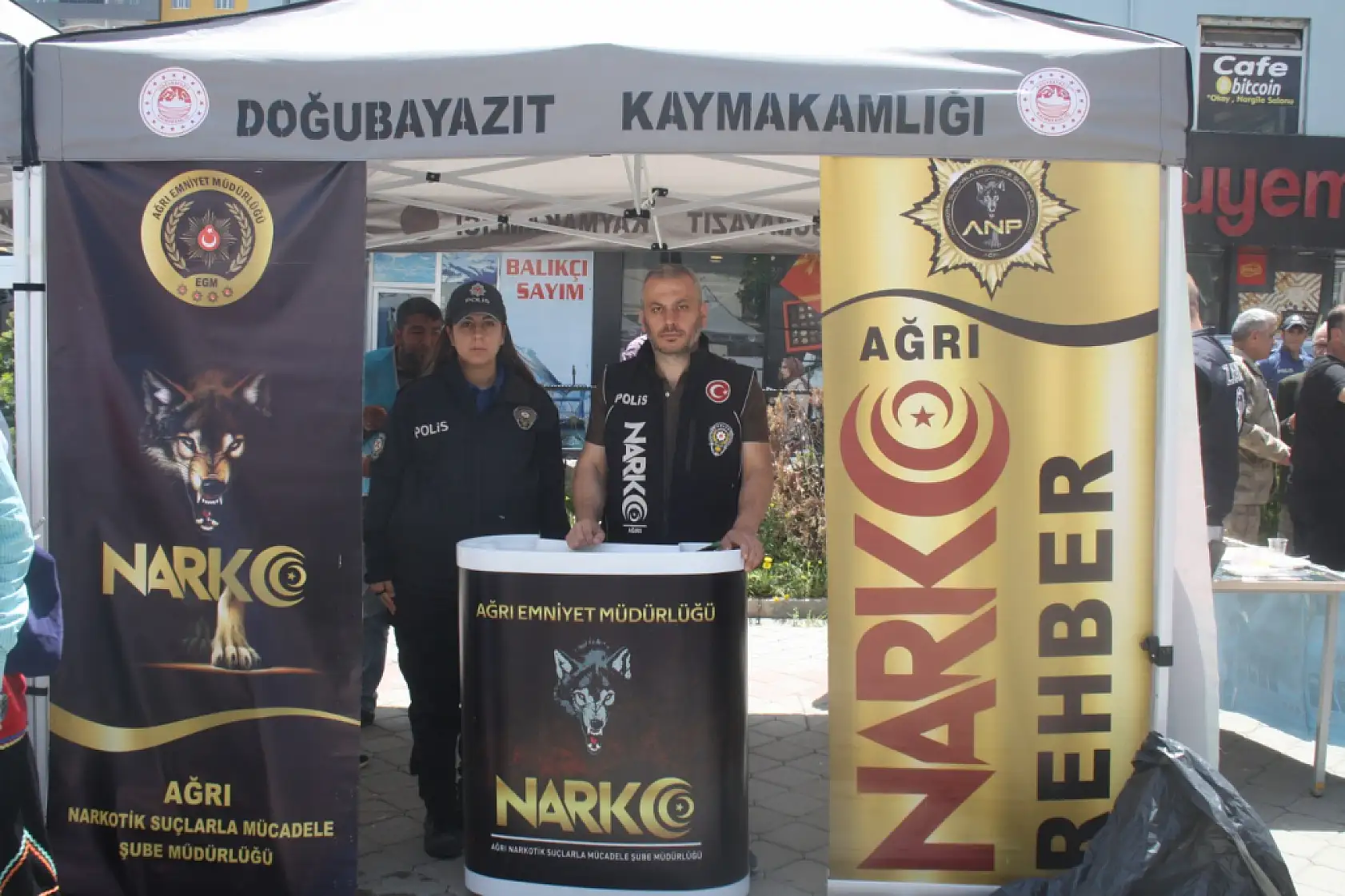 Doğubayazıt'ta kurumlar bağımlılığa karşı güç birliği yaptı