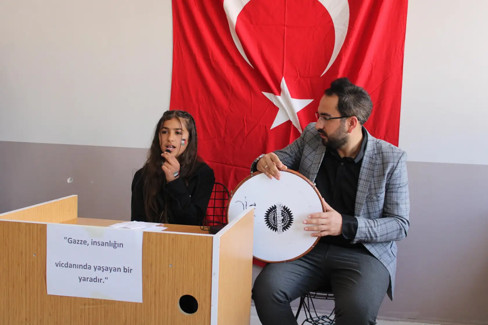Hamur'da toplum dayanışması: Gazze için kermes düzenlendi