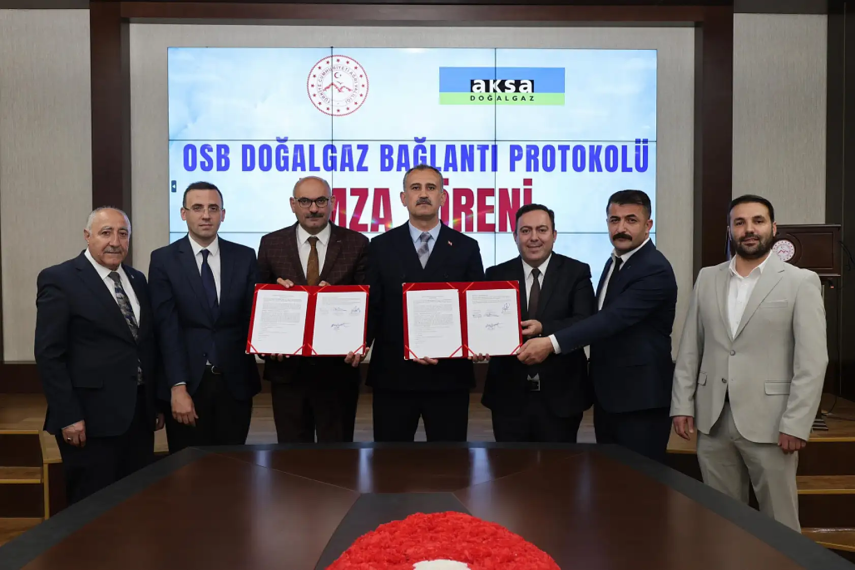 Ağrı OSB'ye doğalgaz müjdesi: Bağlantı protokolü imzalandı