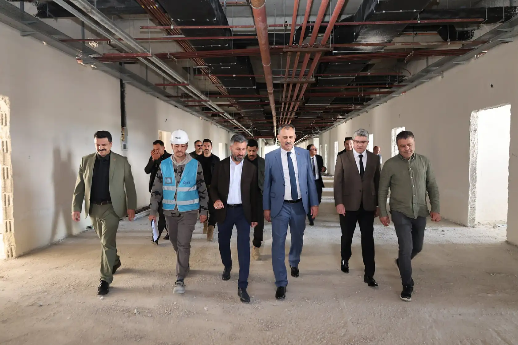 Ağrı'nın sağlık üssü olacak hastanede geri sayım sürüyor