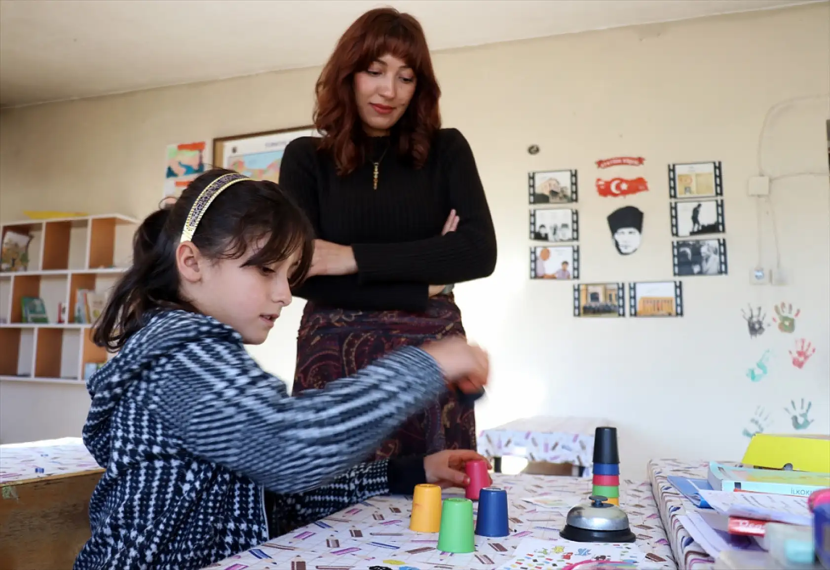 Ağrıda tek öğrencilik sınıfta yazılan sıcacık eğitim hikayesi