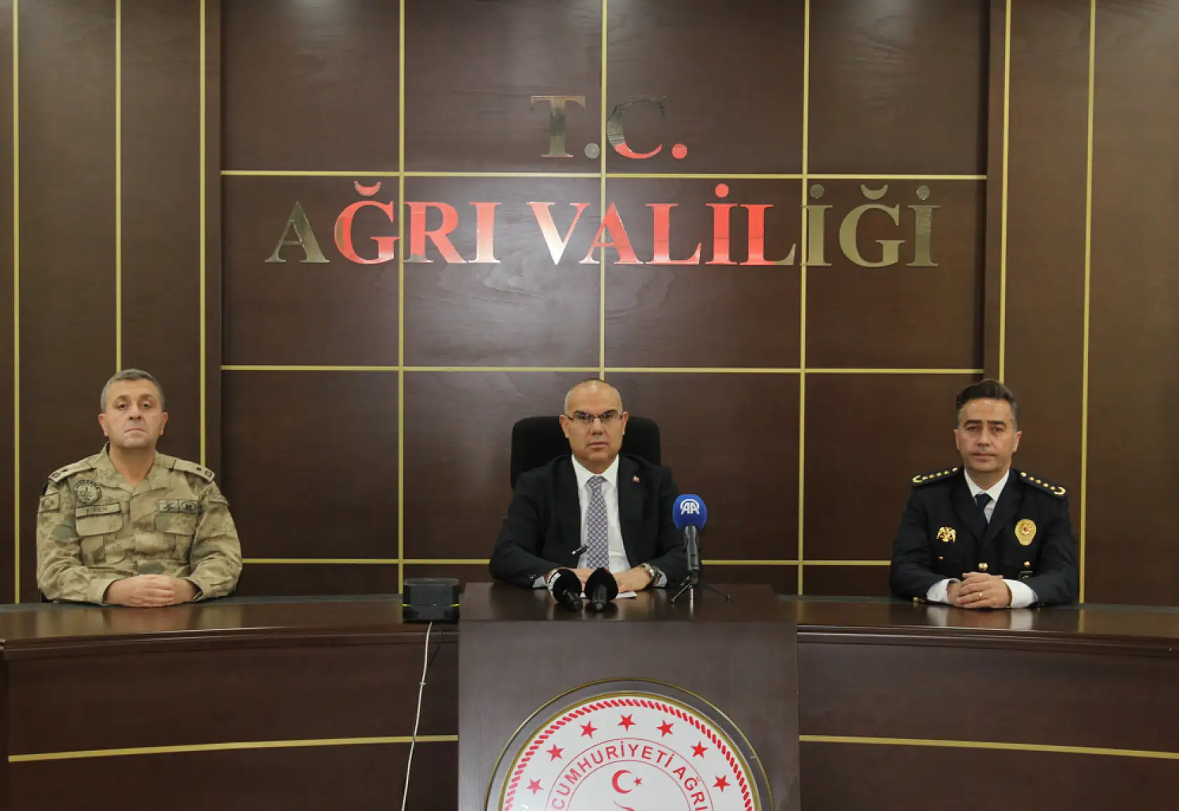 Ağrı'da Ekim ayı asayiş raporu açıklandı: Hırsızlık olaylarında azalma kaydedildi