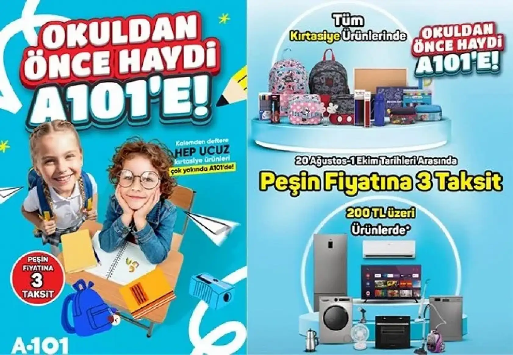 A101, ŞOK ve BİM 2025 Kırtasiye Kataloğu Yayınlandı! İşte Tarihler ve Ürünler